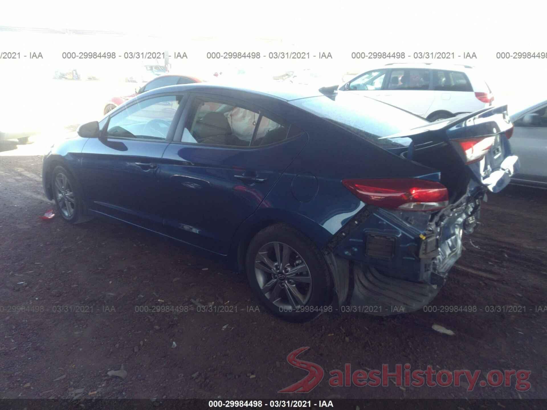 5NPD84LF3JH251004 2018 HYUNDAI ELANTRA