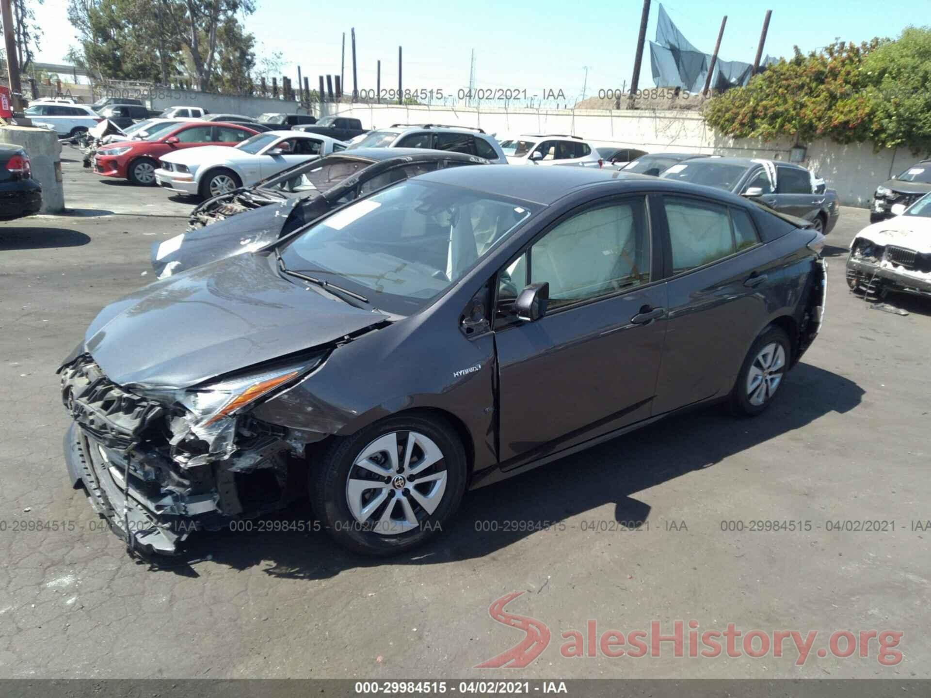 JTDKARFU0J3055715 2018 TOYOTA PRIUS