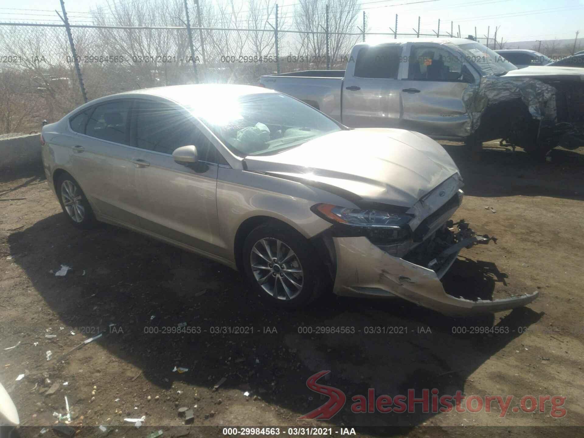 3FA6P0HD4HR145573 2017 FORD FUSION