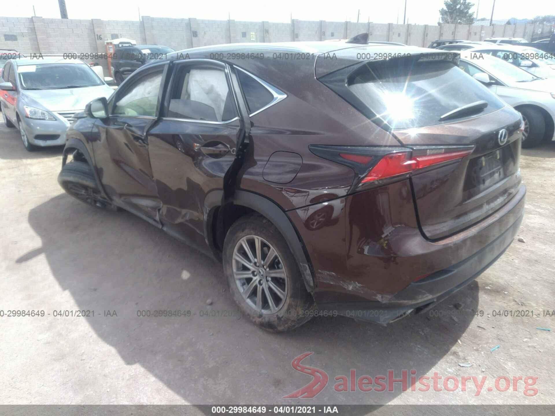 JTJYARBZ7K2135545 2019 LEXUS NX