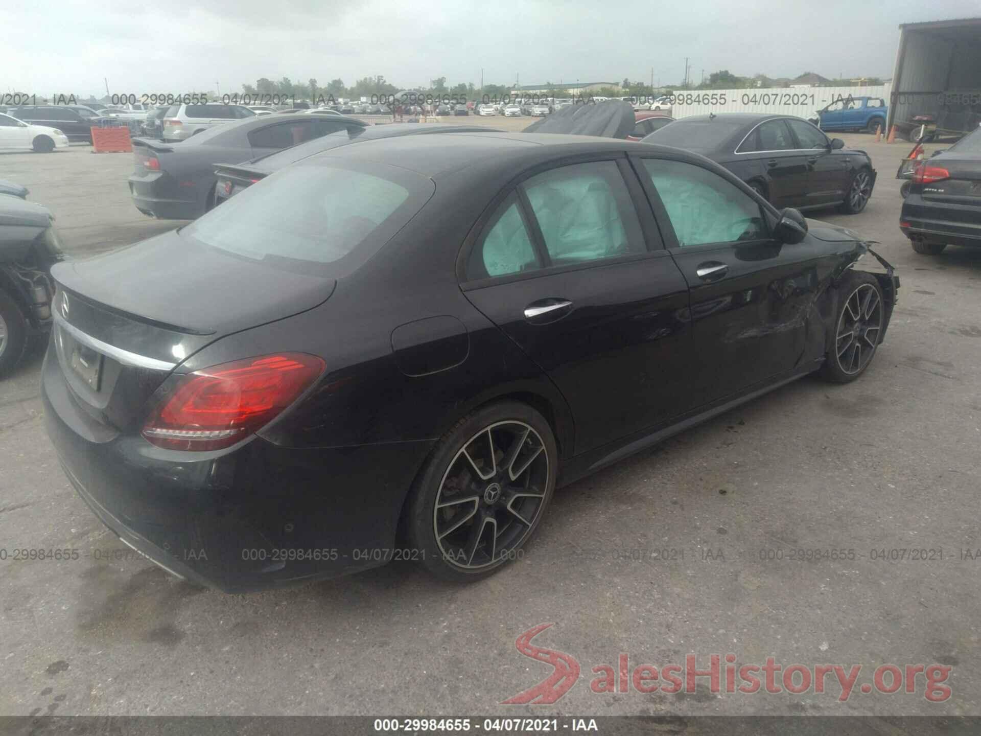 55SWF8DB2KU316151 2019 MERCEDES-BENZ C-CLASS