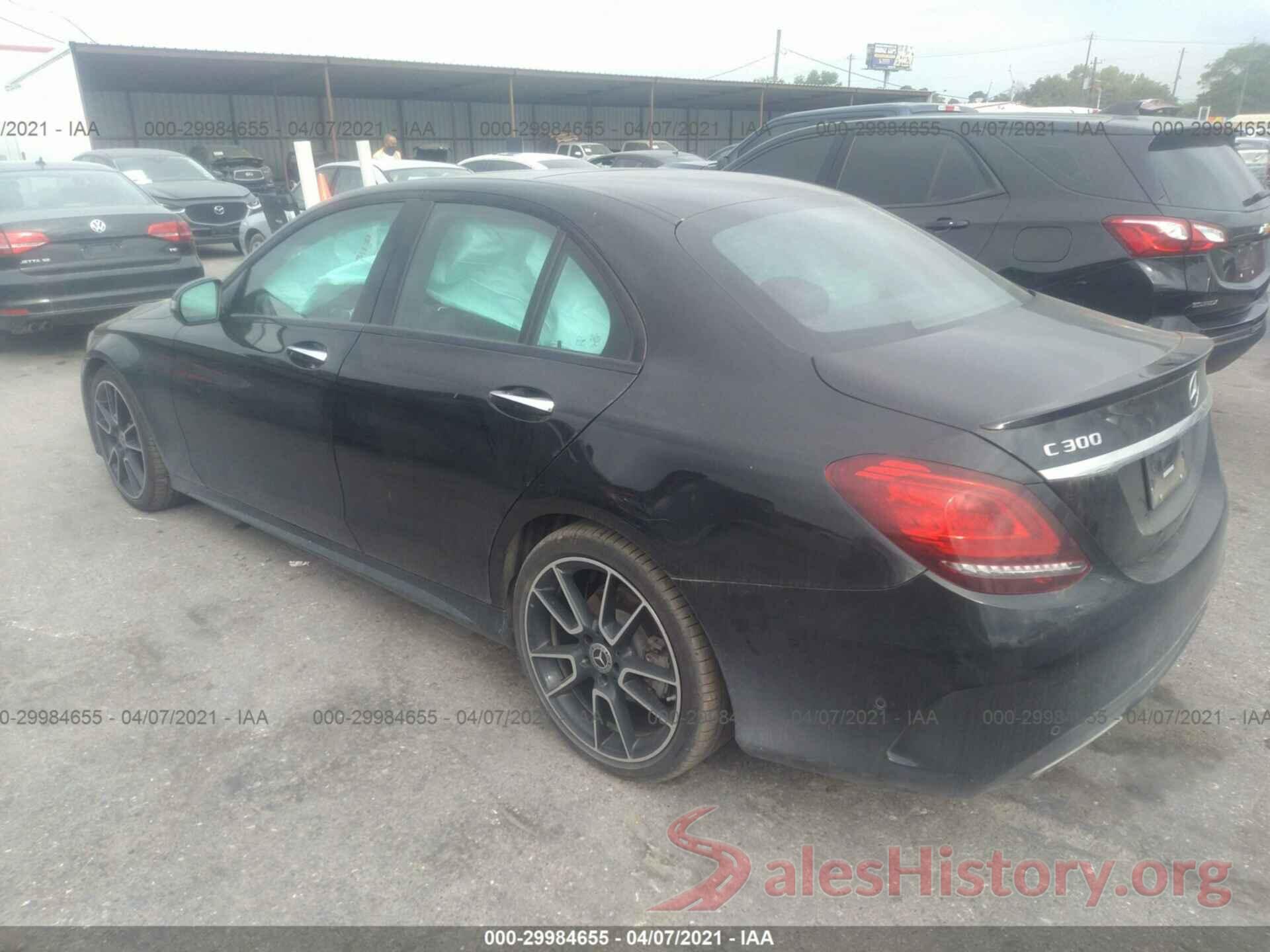 55SWF8DB2KU316151 2019 MERCEDES-BENZ C-CLASS