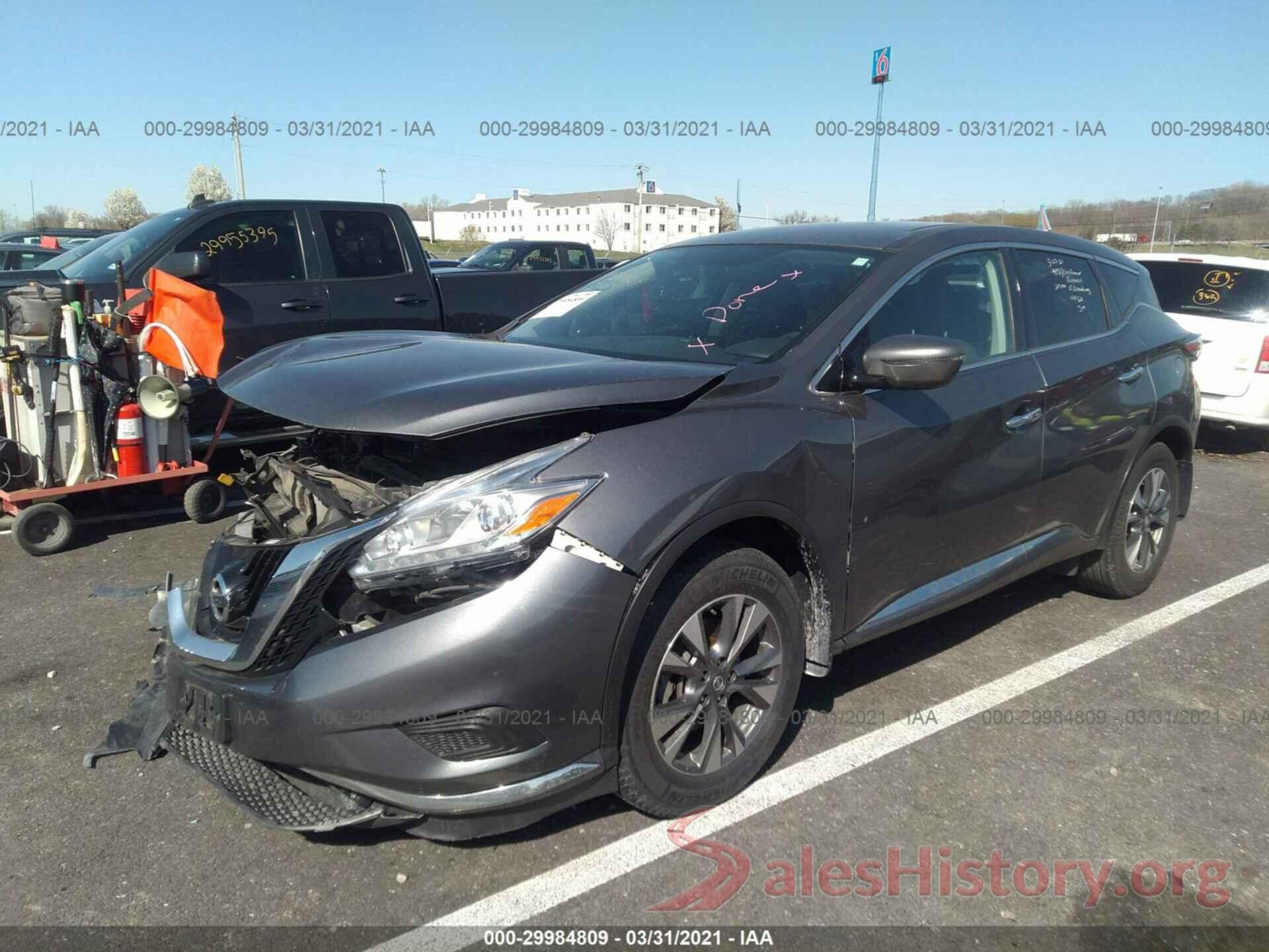 5N1AZ2MG8HN157864 2017 NISSAN MURANO