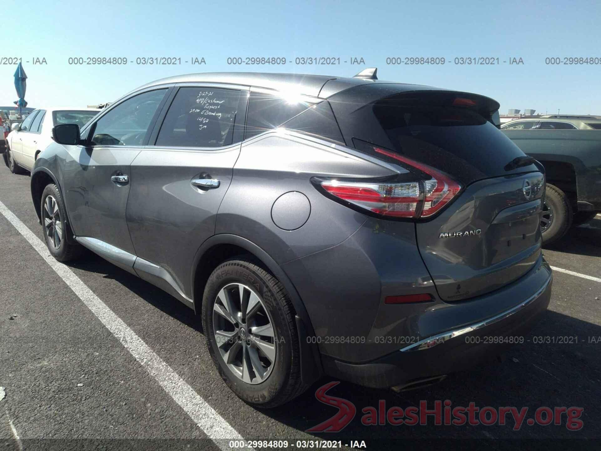 5N1AZ2MG8HN157864 2017 NISSAN MURANO