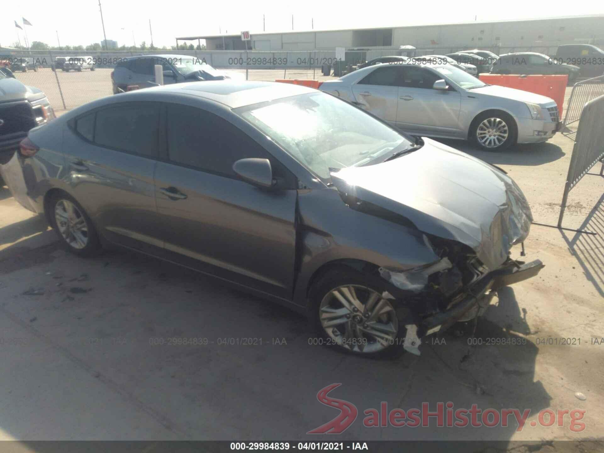 5NPD84LFXKH421733 2019 HYUNDAI ELANTRA