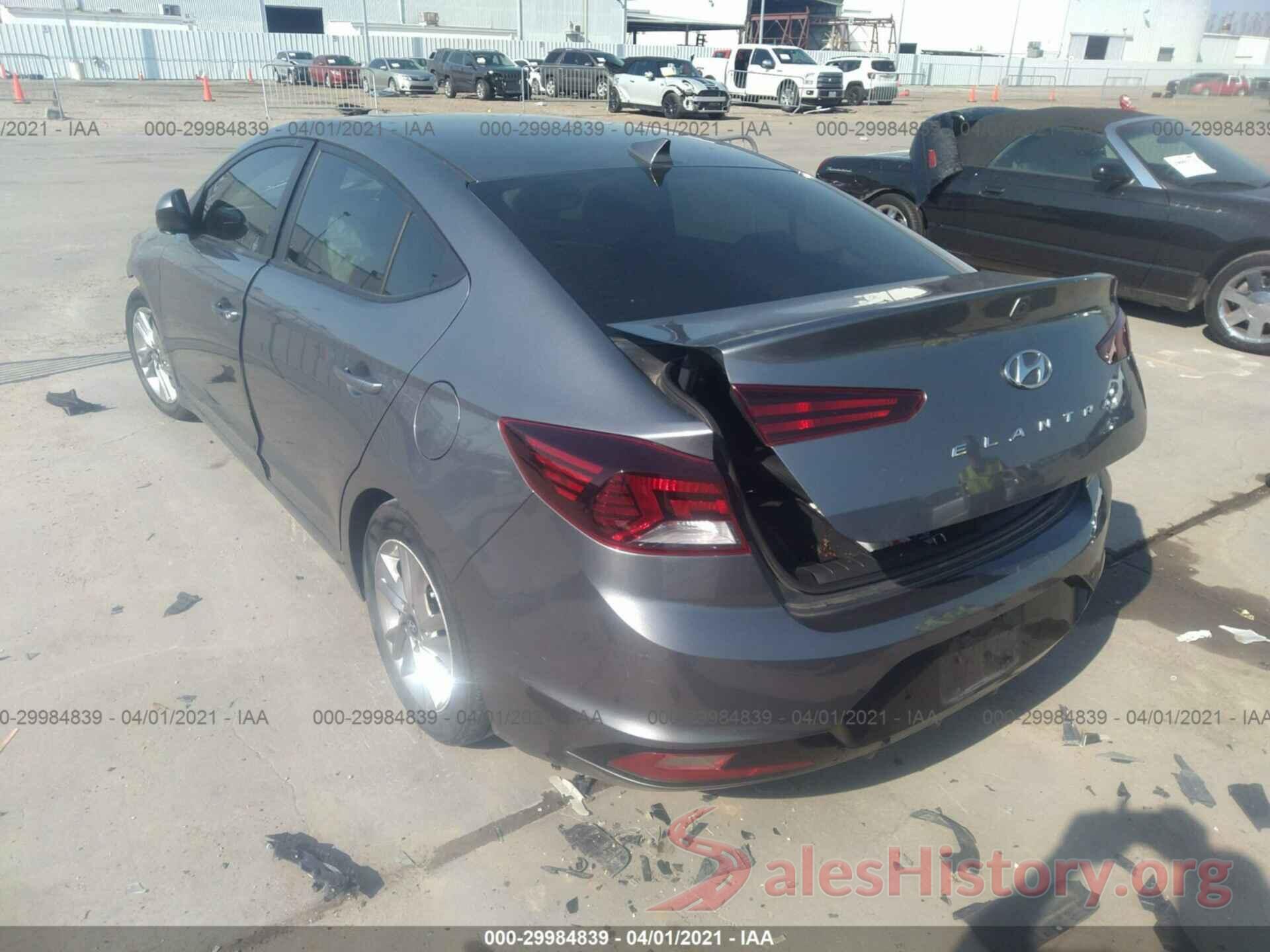 5NPD84LFXKH421733 2019 HYUNDAI ELANTRA