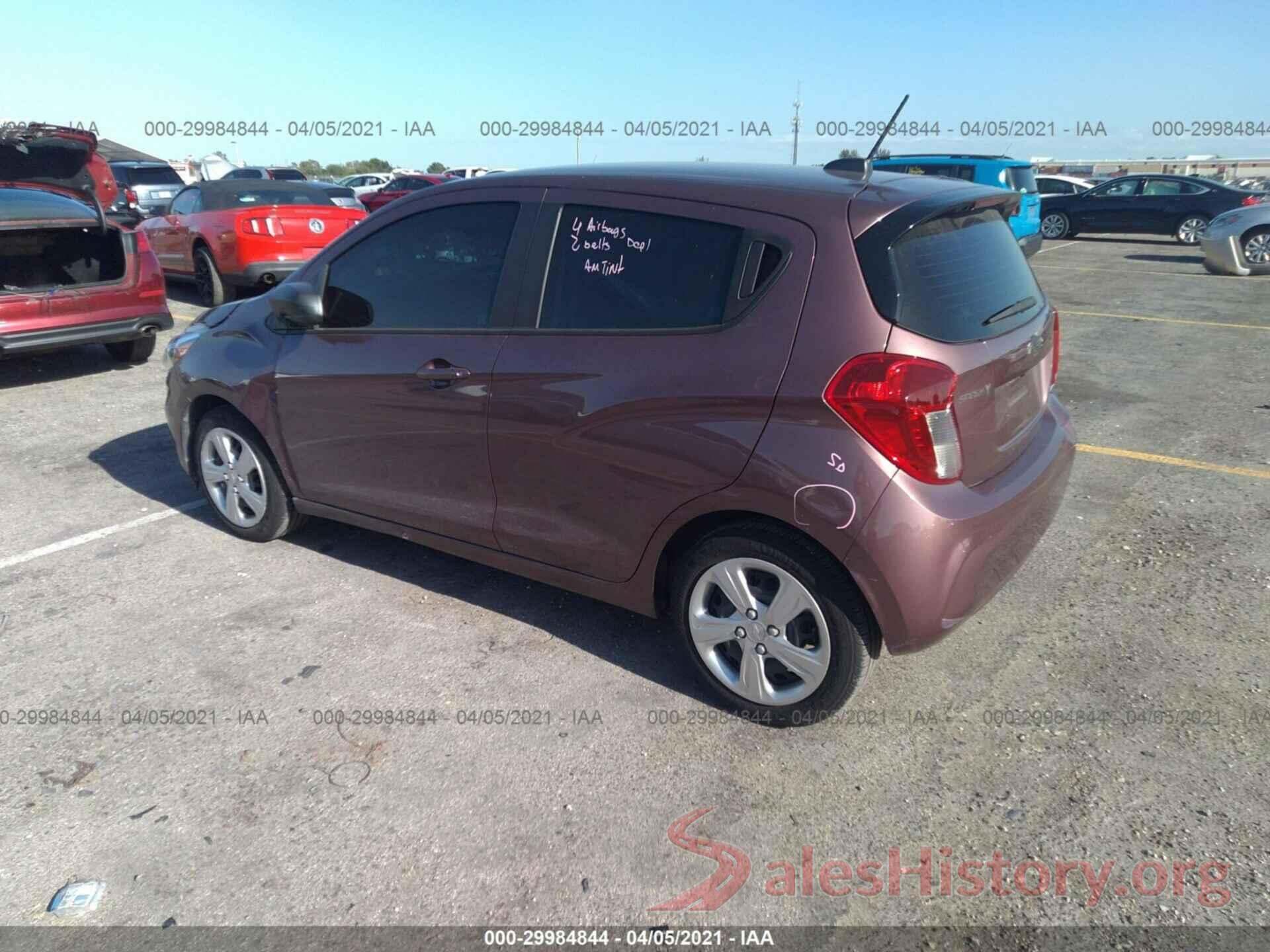 KL8CB6SA6KC749797 2019 CHEVROLET SPARK