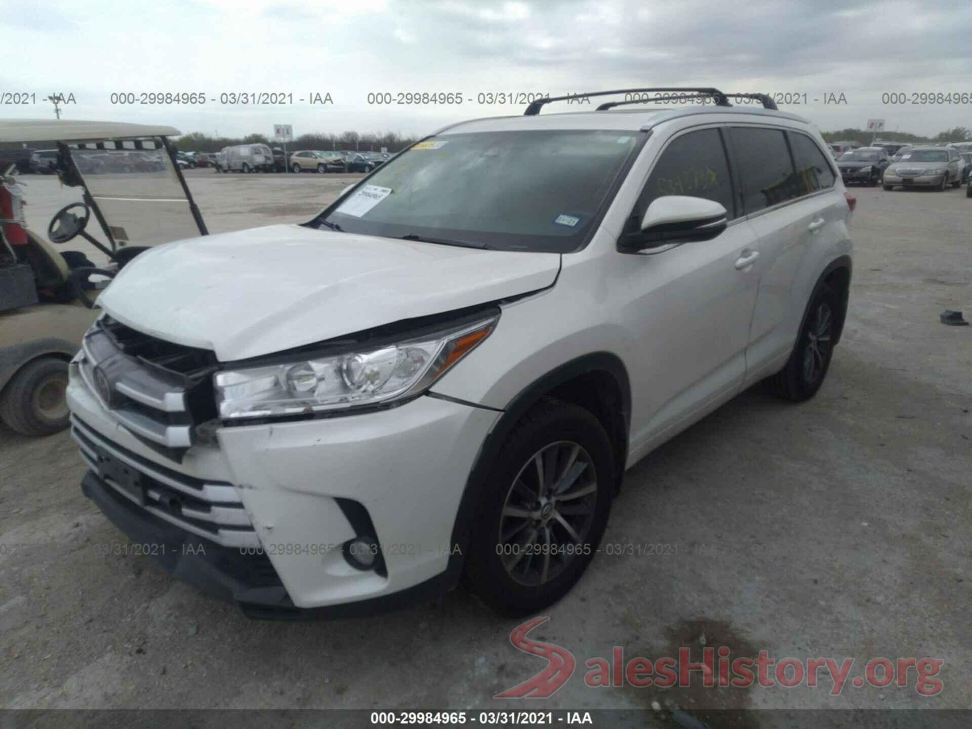 5TDKZRFHXJS534573 2018 TOYOTA HIGHLANDER