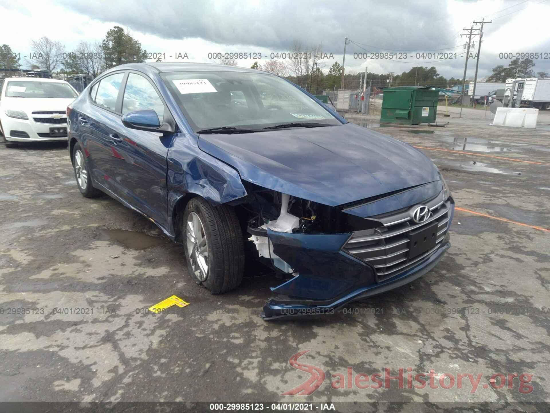 5NPD84LF7LH630574 2020 HYUNDAI ELANTRA