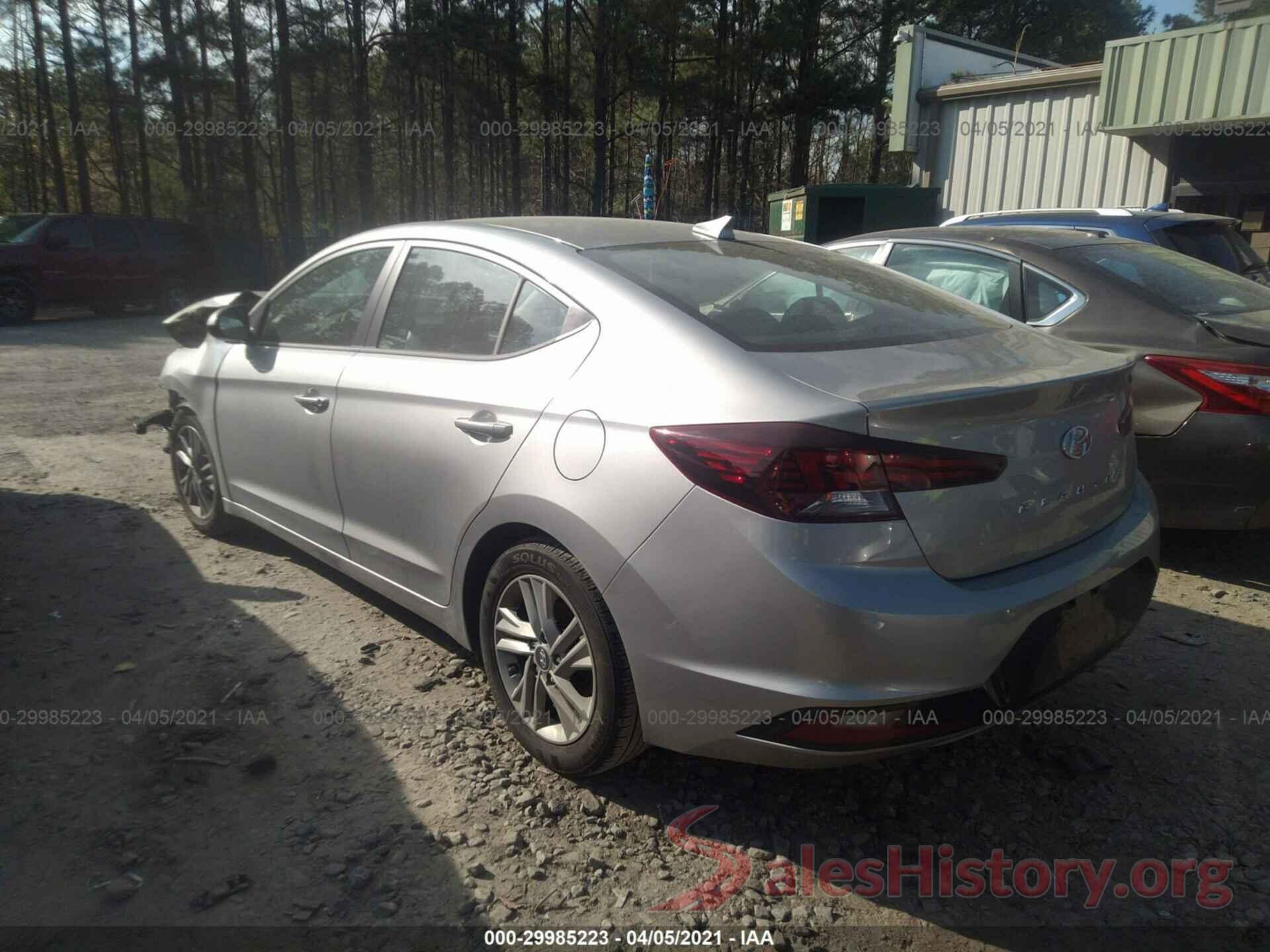 5NPD84LF2LH563592 2020 HYUNDAI ELANTRA