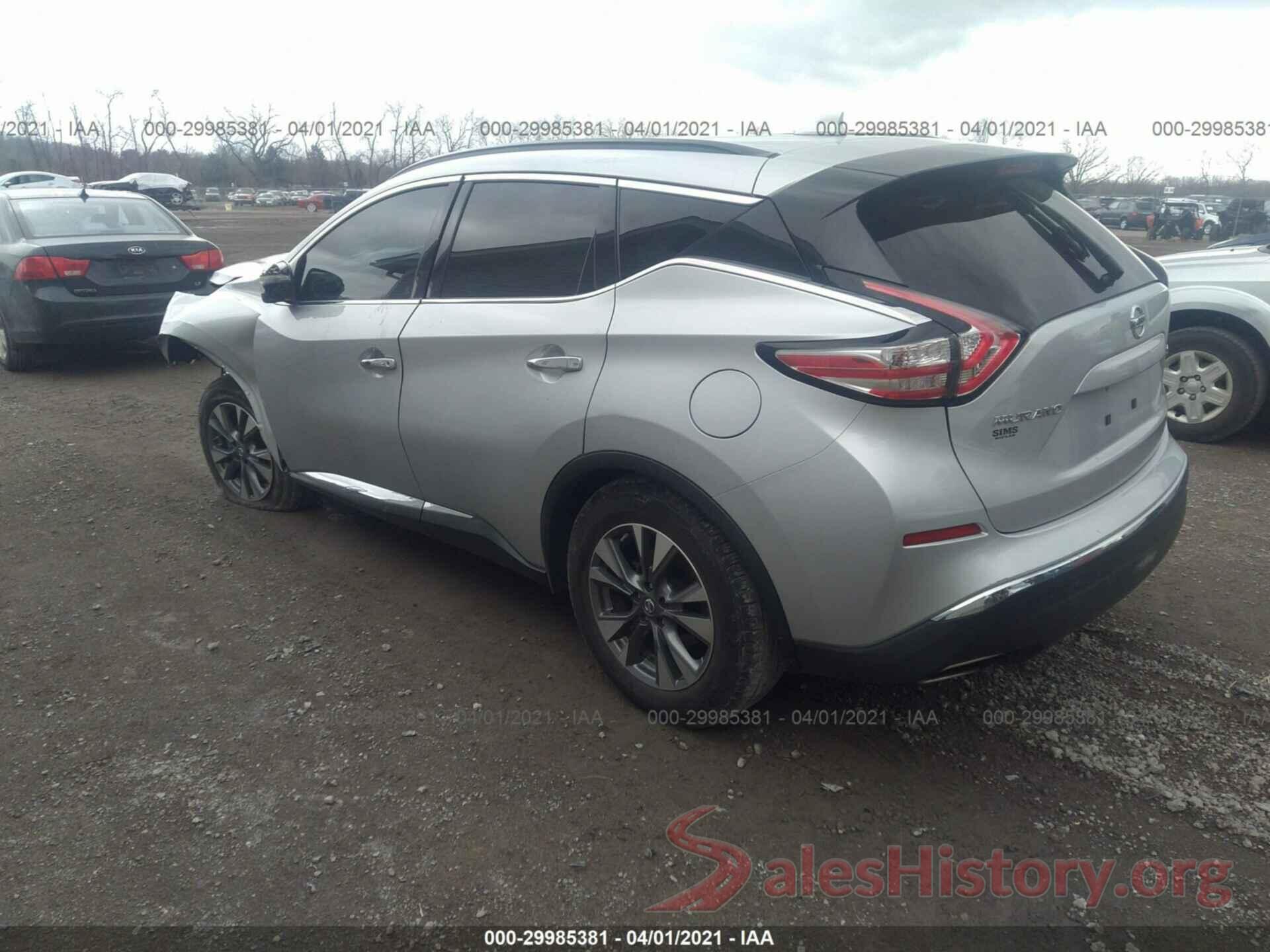 5N1AZ2MH4HN157434 2017 NISSAN MURANO