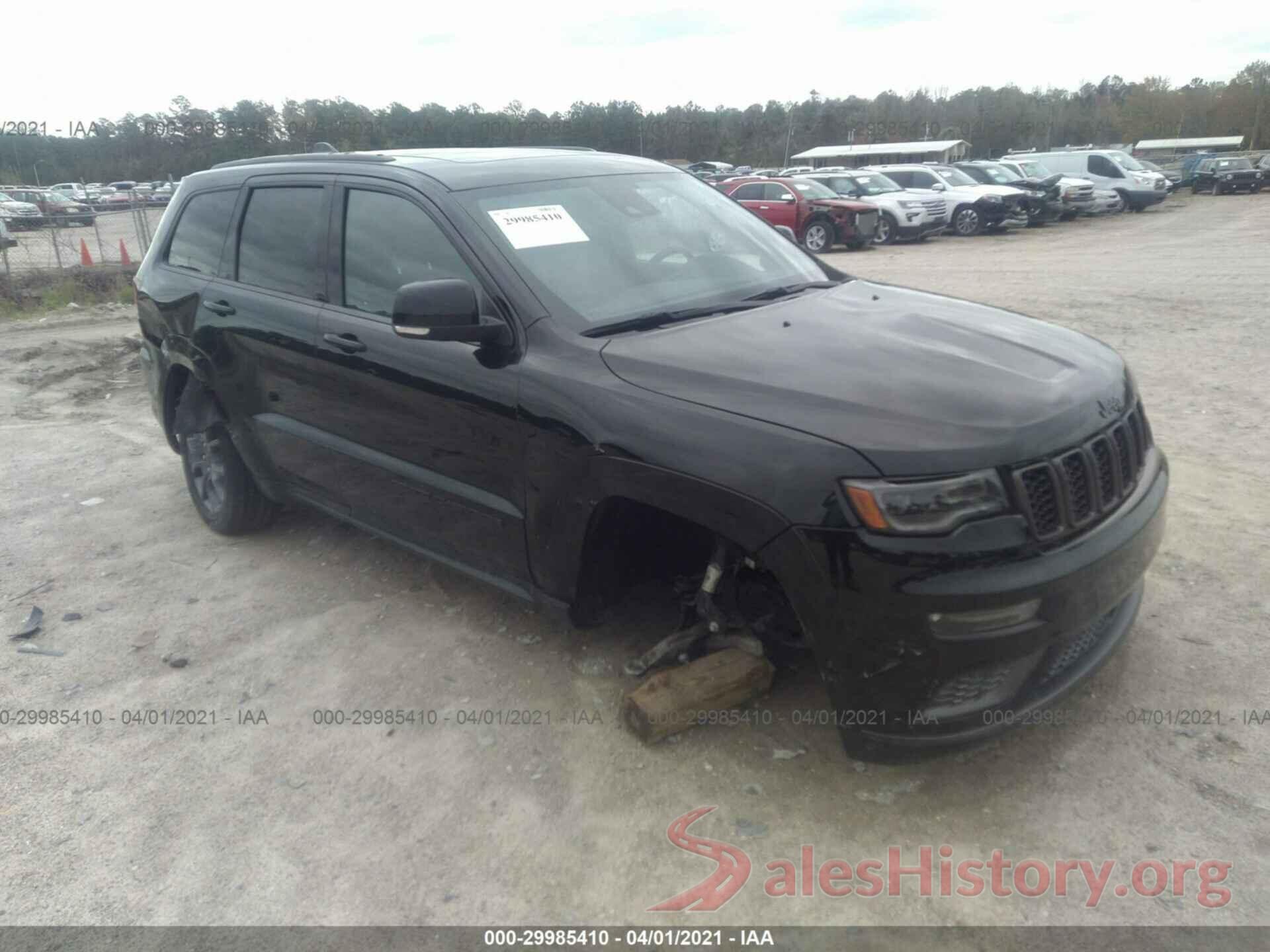 1C4RJFCG4LC231633 2020 JEEP GRAND CHEROKEE