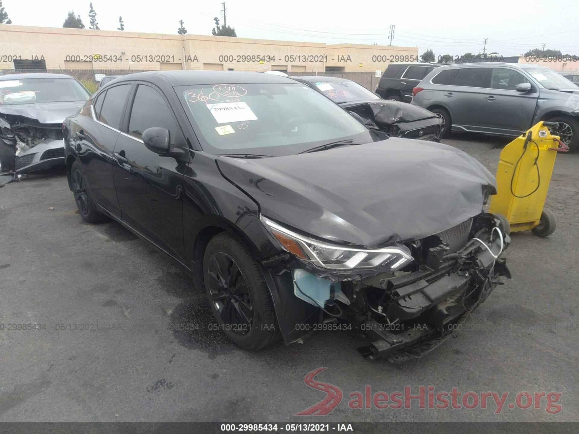 3N1AB8BV5LY228515 2020 NISSAN SENTRA