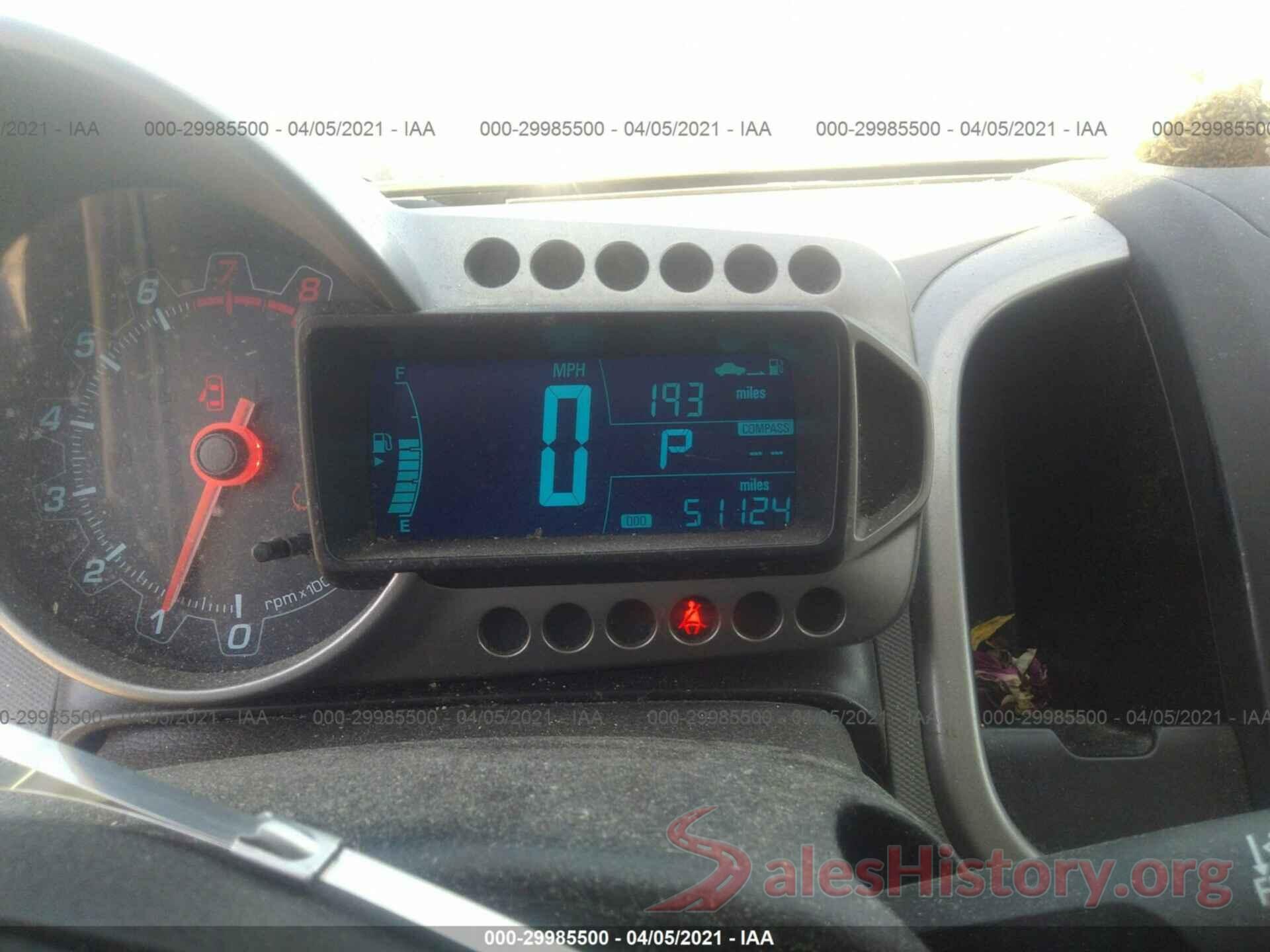 1G1JA6SG4G4115579 2016 CHEVROLET SONIC