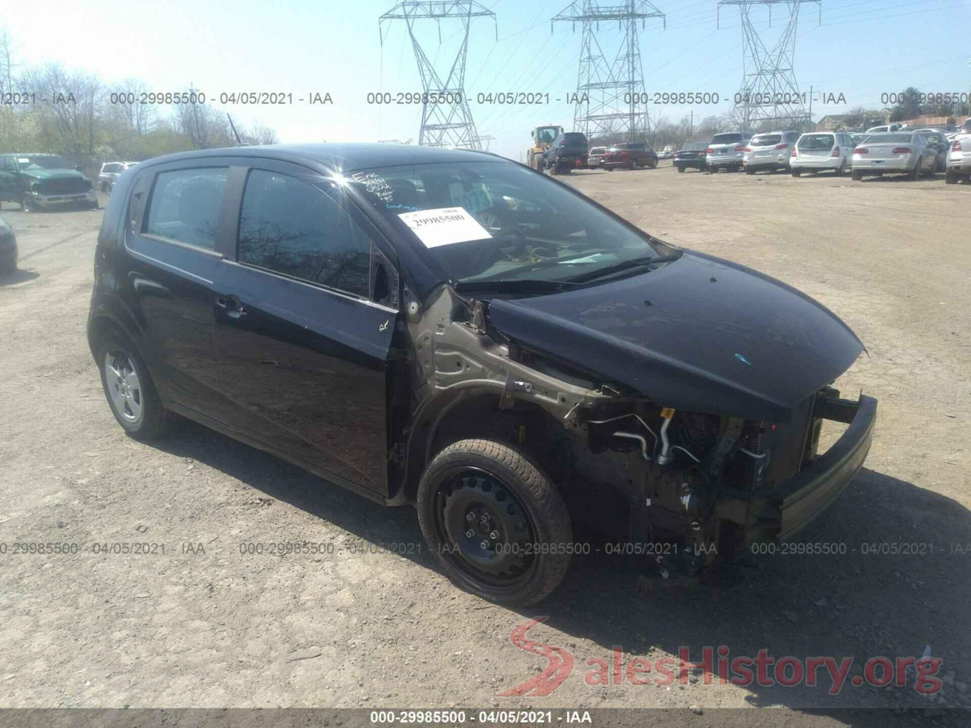 1G1JA6SG4G4115579 2016 CHEVROLET SONIC