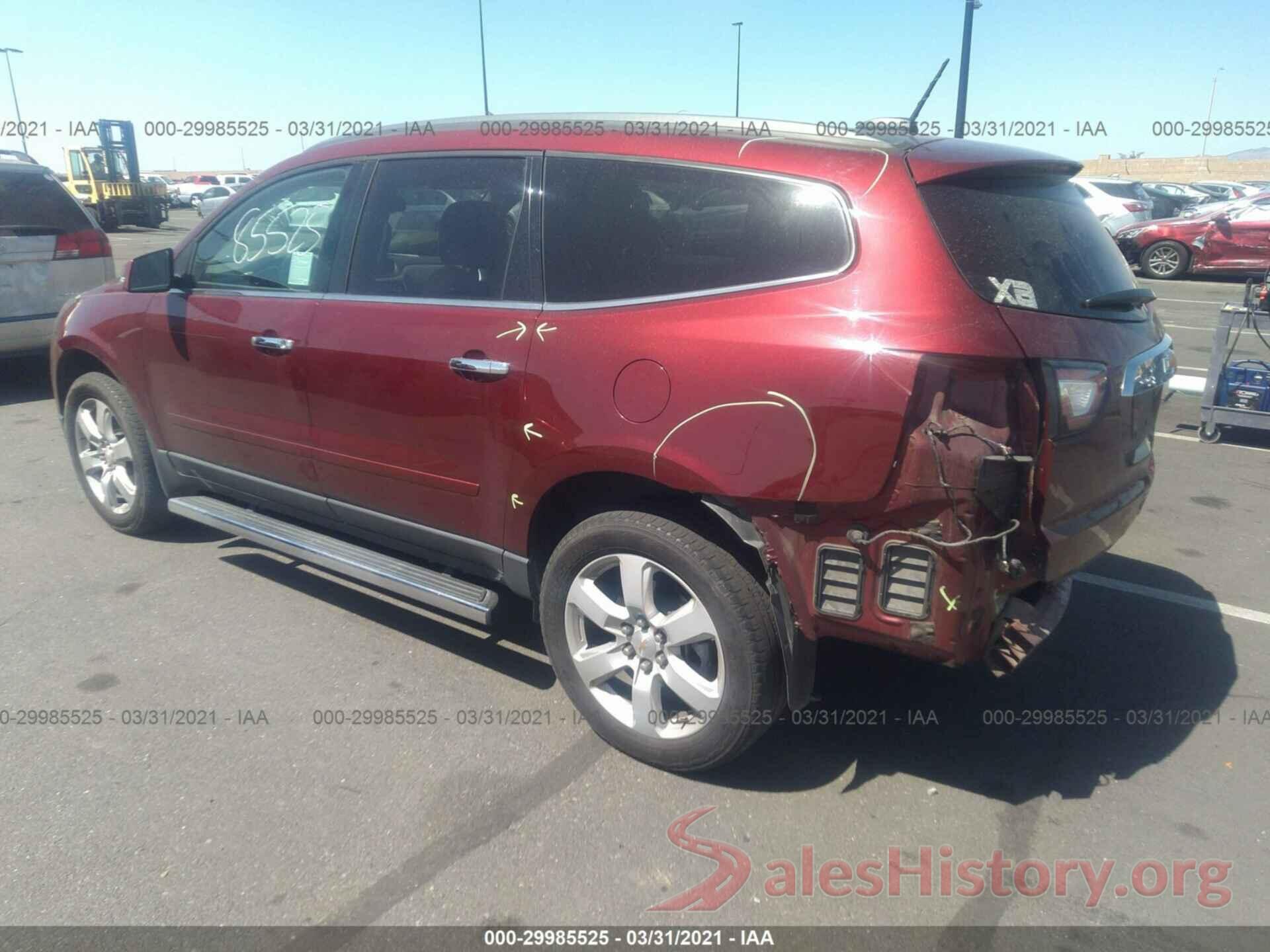 1GNKRGKD2GJ160884 2016 CHEVROLET TRAVERSE