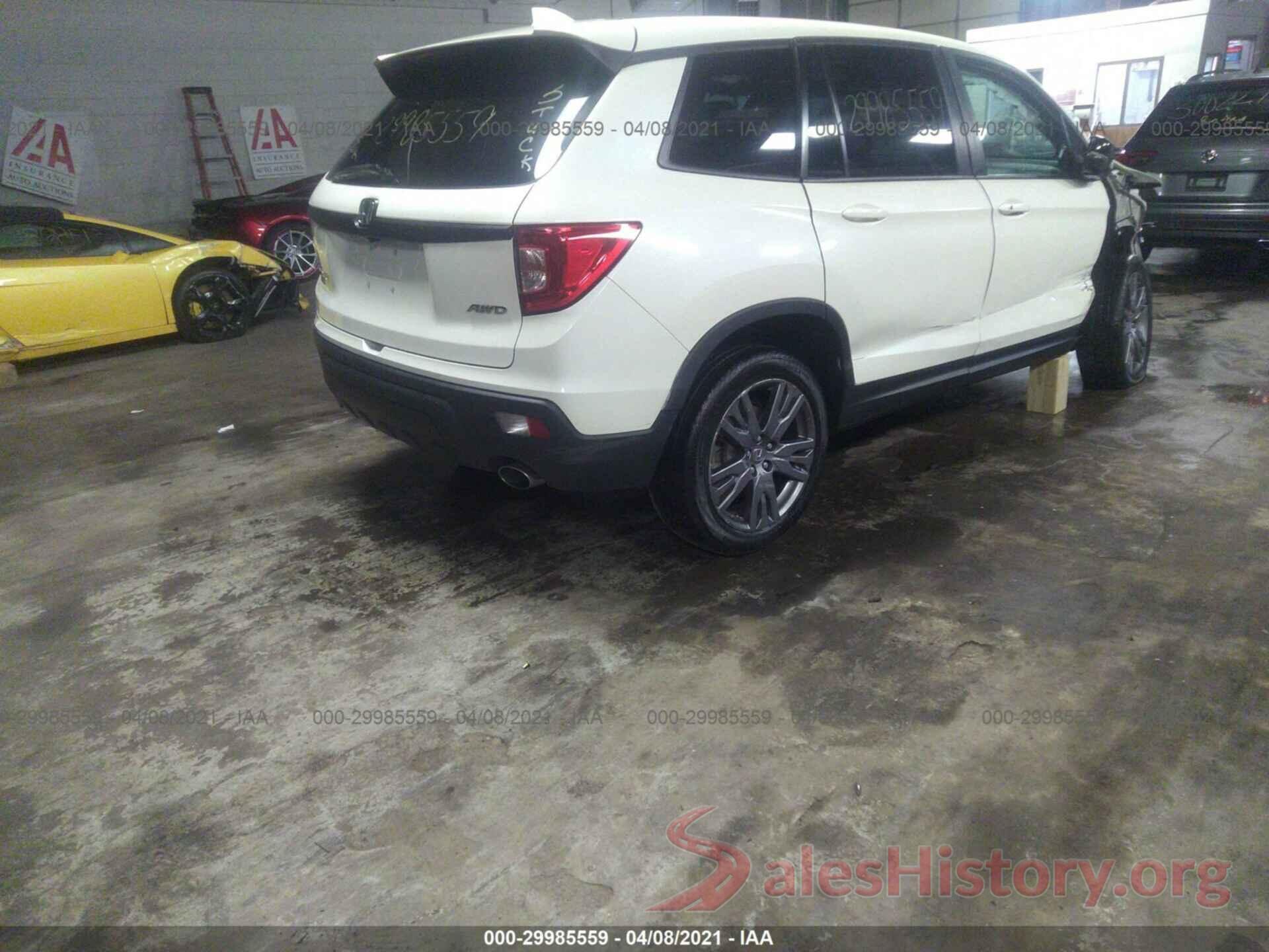 5FNYF8H56KB011024 2019 HONDA PASSPORT