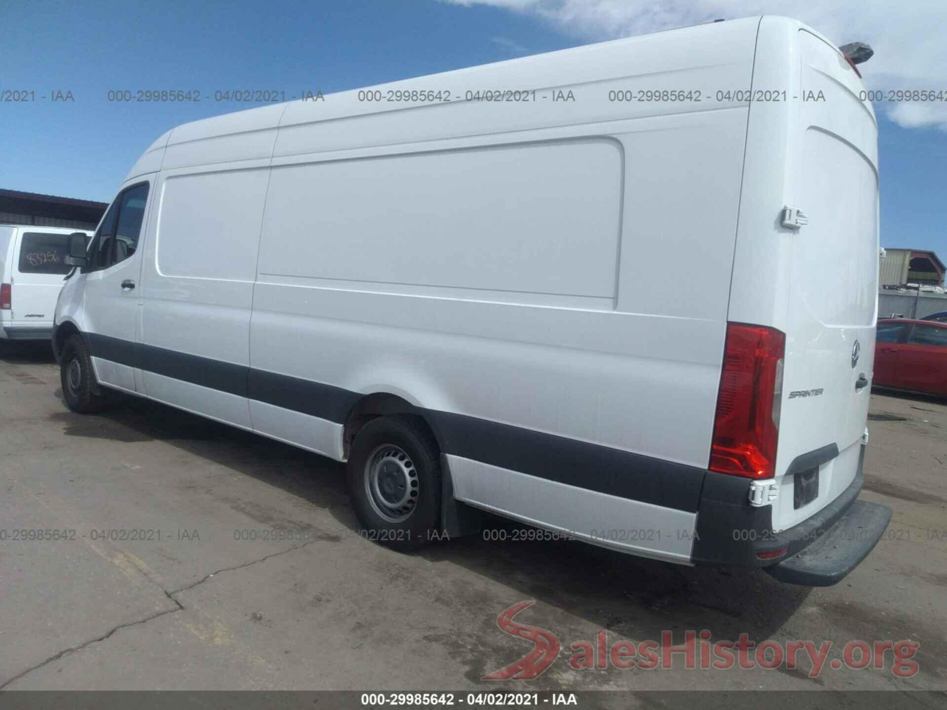 W1W4EDHY8LT022002 2020 MERCEDES-BENZ SPRINTER CARGO VAN