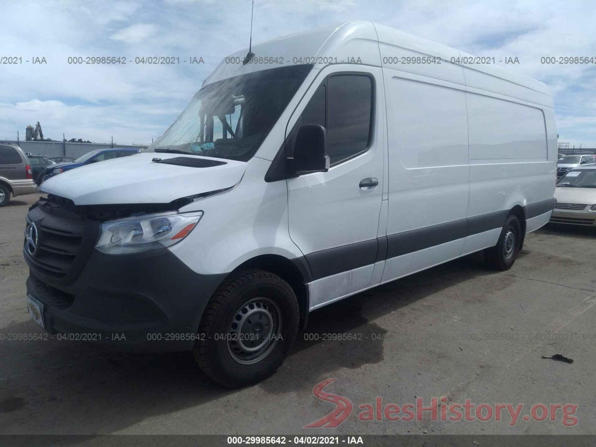 W1W4EDHY8LT022002 2020 MERCEDES-BENZ SPRINTER CARGO VAN