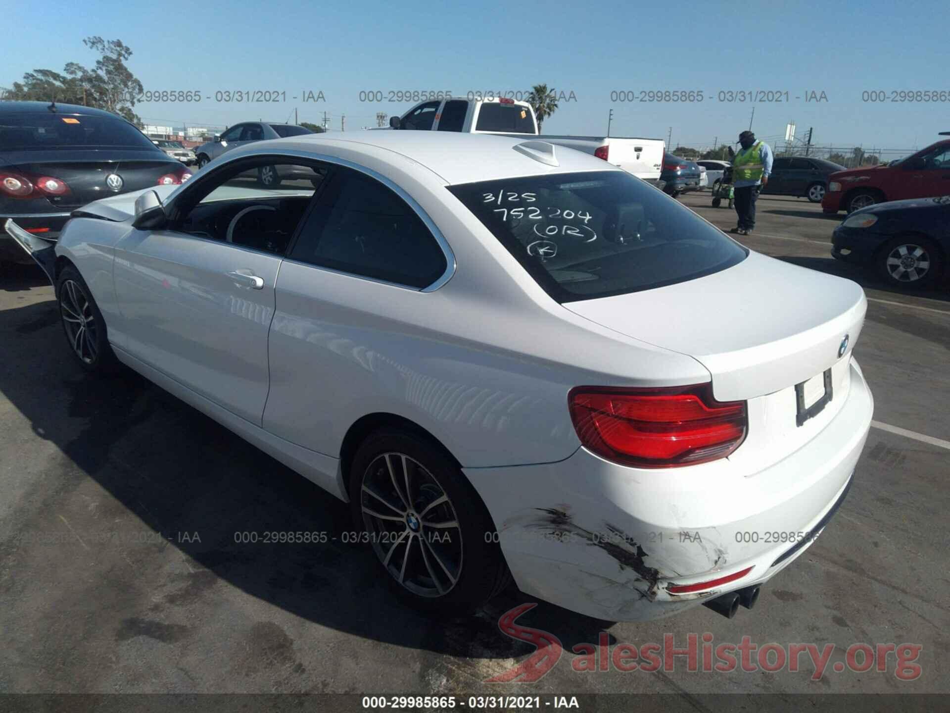 WBA2J1C54JVD09686 2018 BMW 2 SERIES