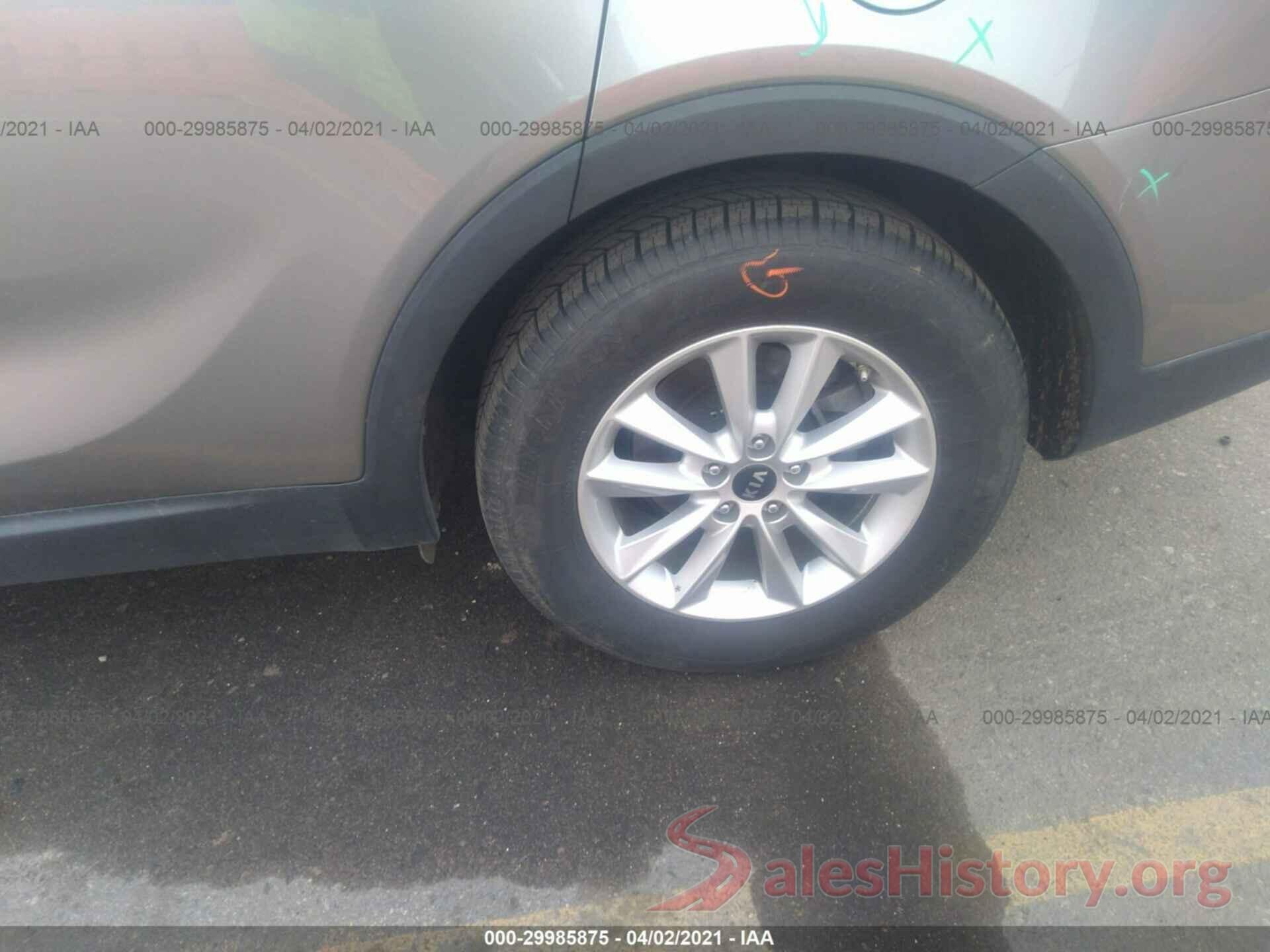 5XYPGDA53KG466630 2019 KIA SORENTO