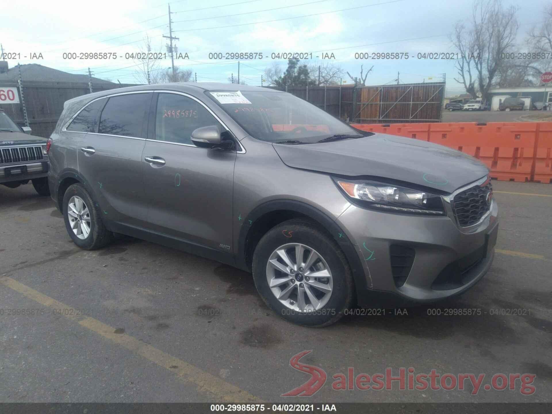 5XYPGDA53KG466630 2019 KIA SORENTO