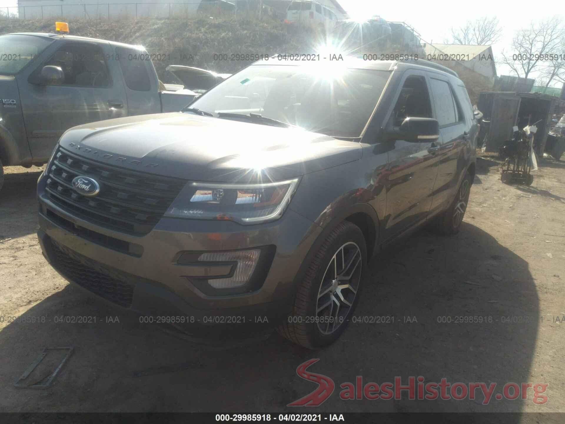 1FM5K8GT9HGE02595 2017 FORD EXPLORER