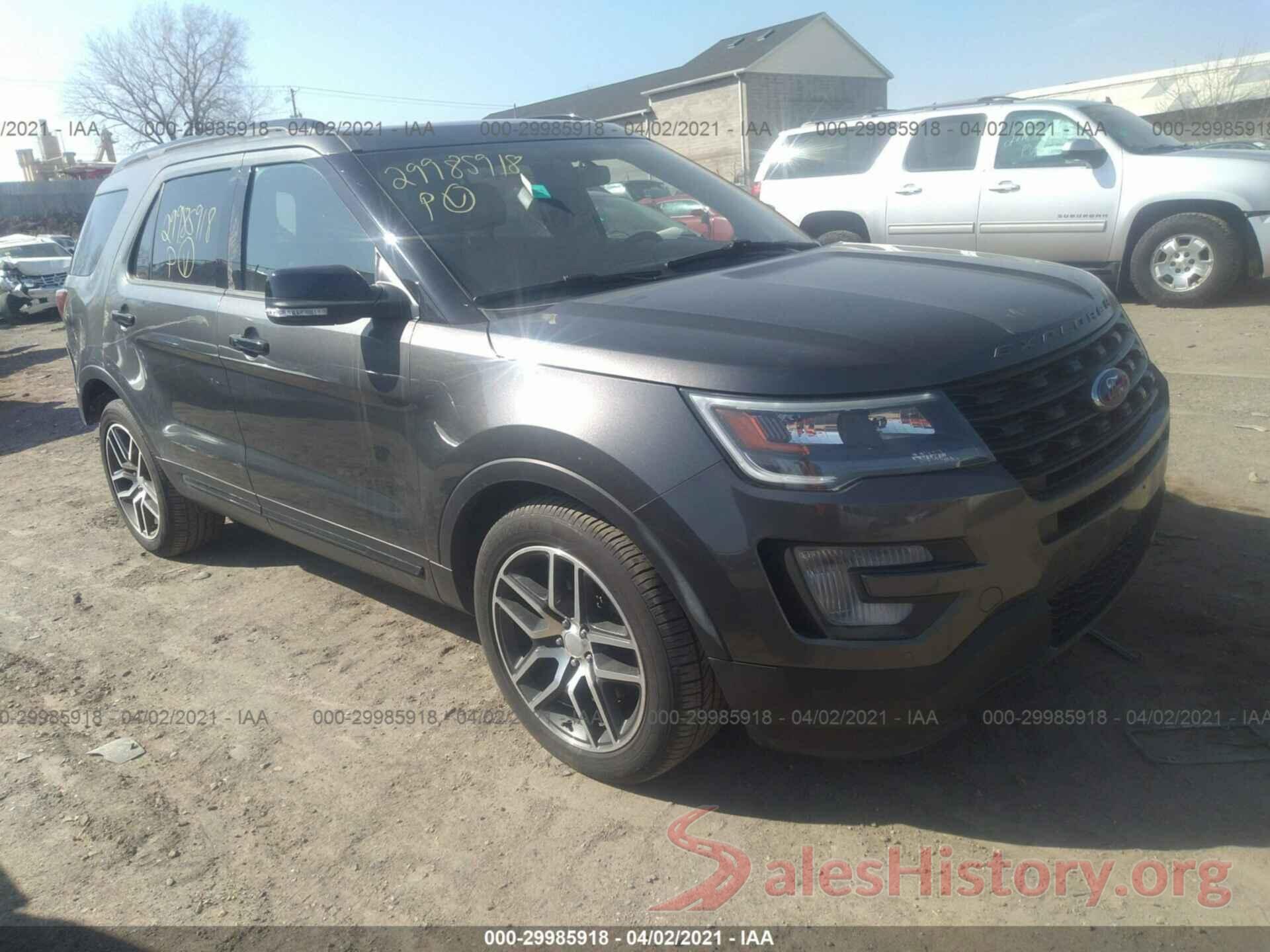 1FM5K8GT9HGE02595 2017 FORD EXPLORER