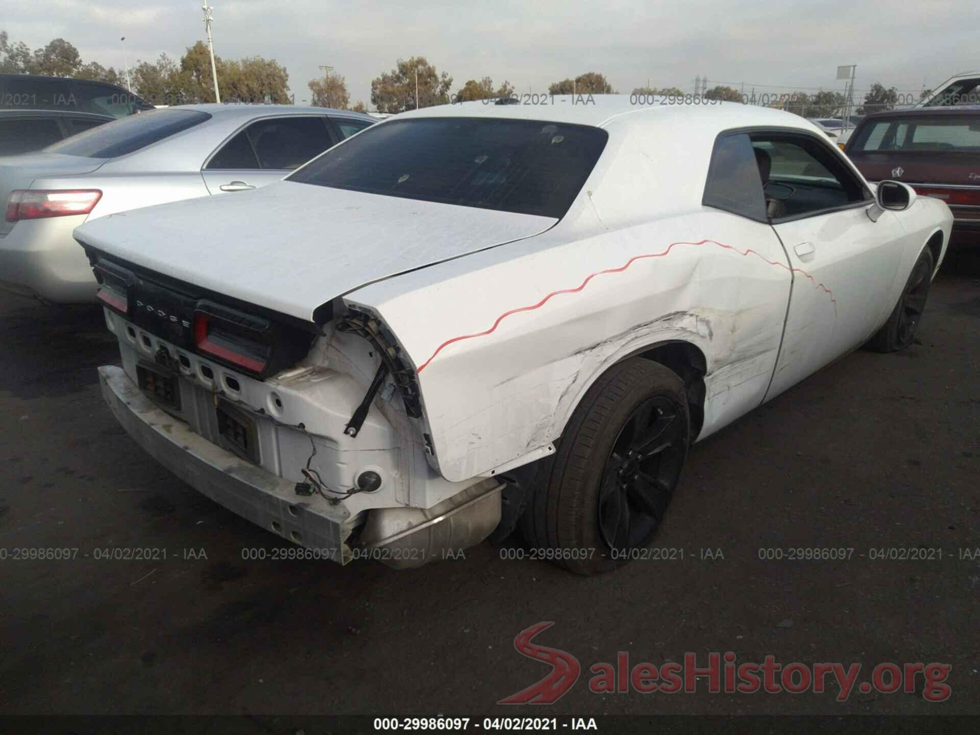 2C3CDZAG1GH107781 2016 DODGE CHALLENGER