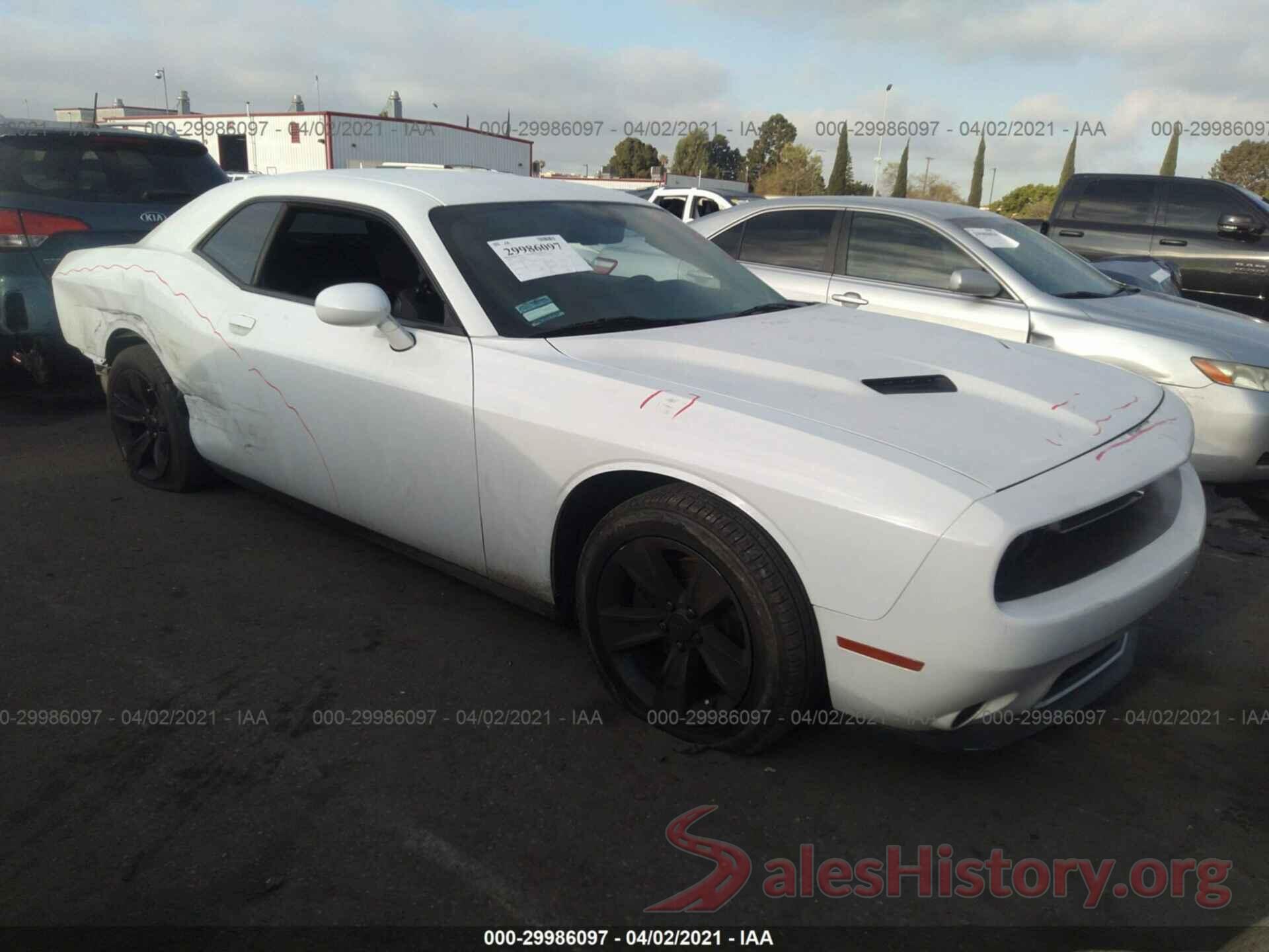 2C3CDZAG1GH107781 2016 DODGE CHALLENGER