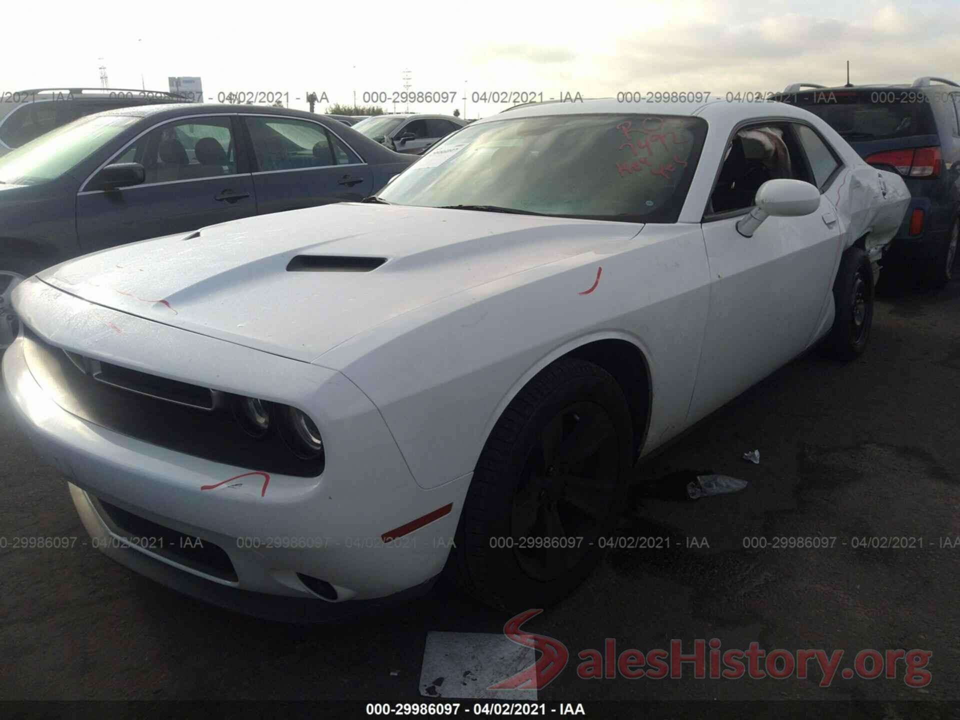 2C3CDZAG1GH107781 2016 DODGE CHALLENGER