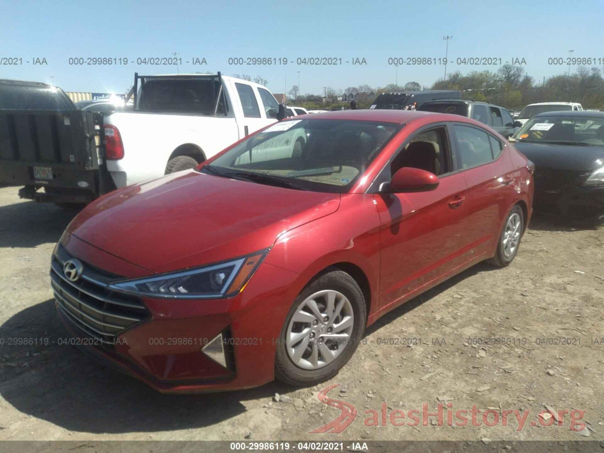 5NPD74LF9KH490304 2019 HYUNDAI ELANTRA