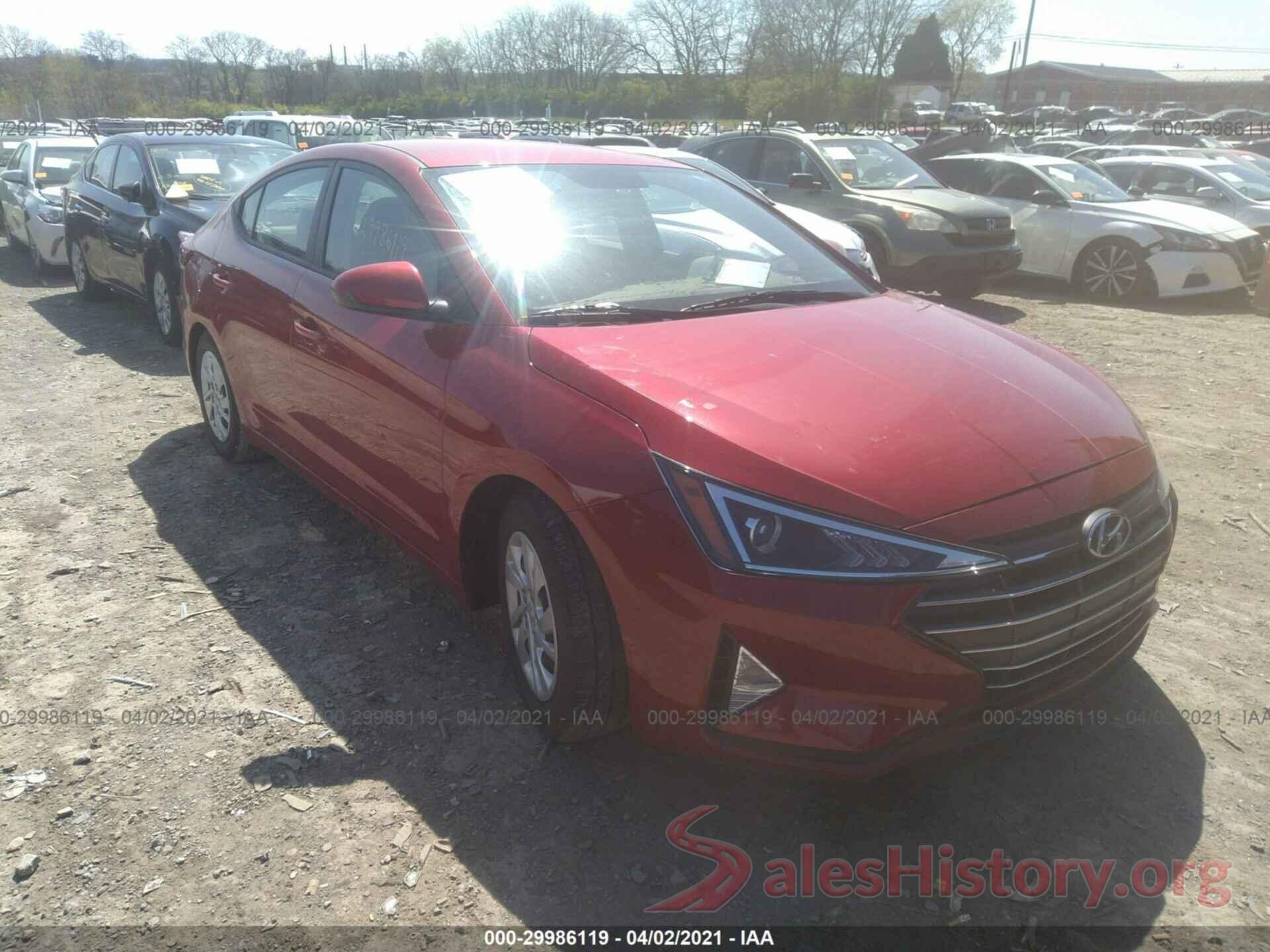 5NPD74LF9KH490304 2019 HYUNDAI ELANTRA