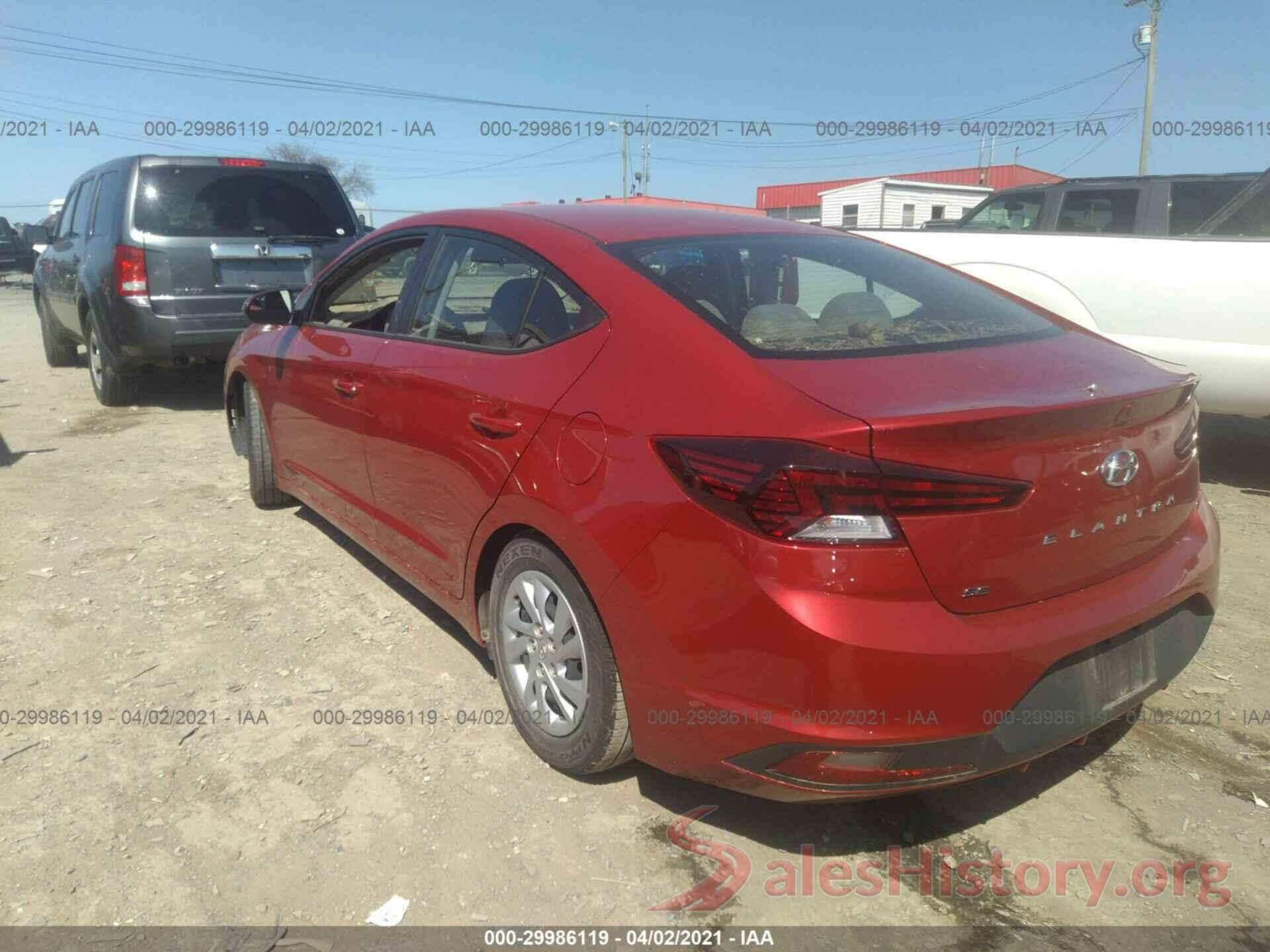 5NPD74LF9KH490304 2019 HYUNDAI ELANTRA