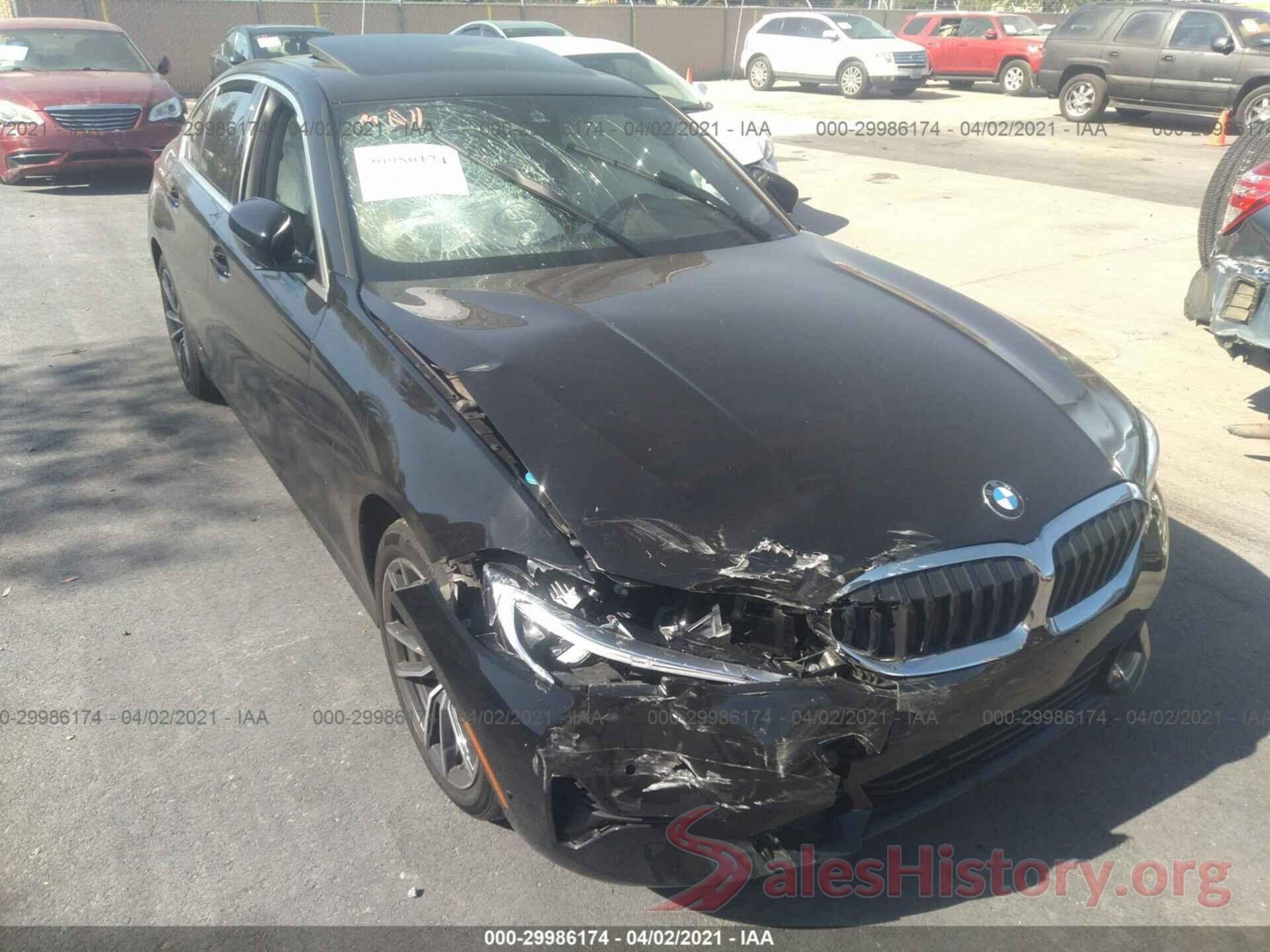 3MW5R1J01L8B13124 2020 BMW 3 SERIES