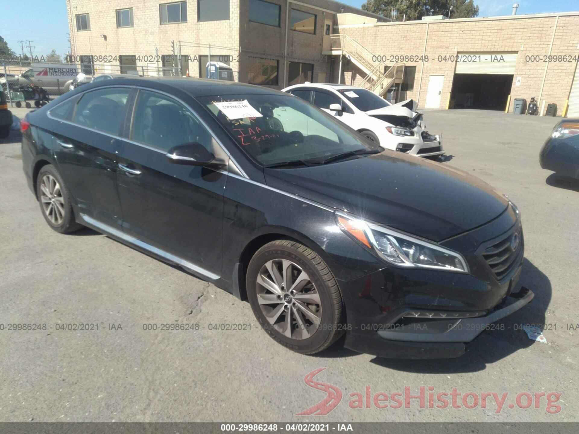 5NPE34AF8HH496431 2017 HYUNDAI SONATA