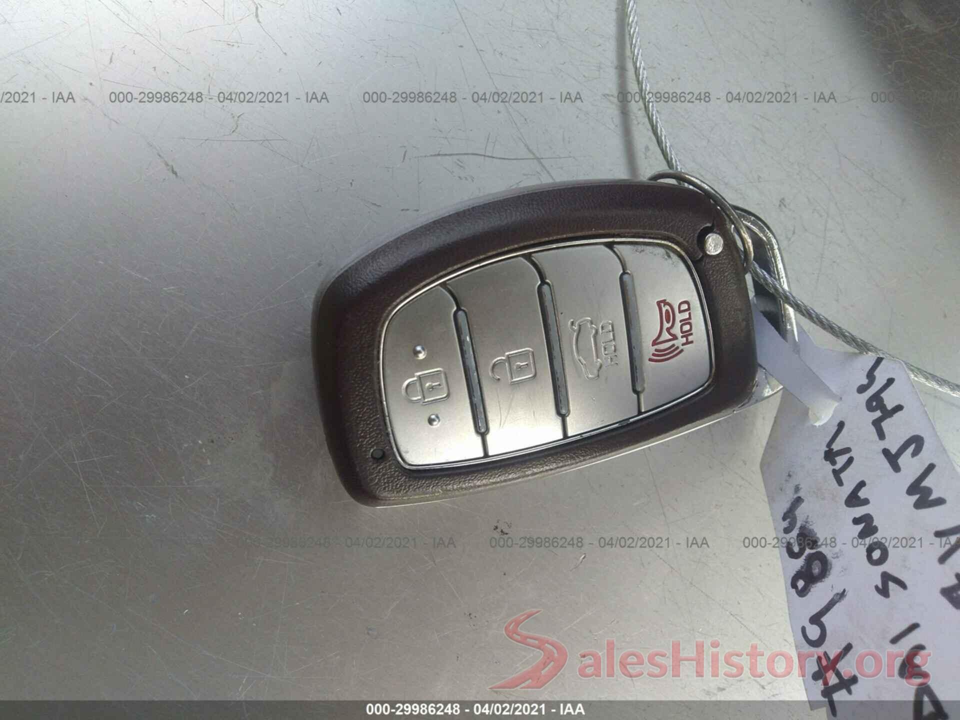 5NPE34AF8HH496431 2017 HYUNDAI SONATA