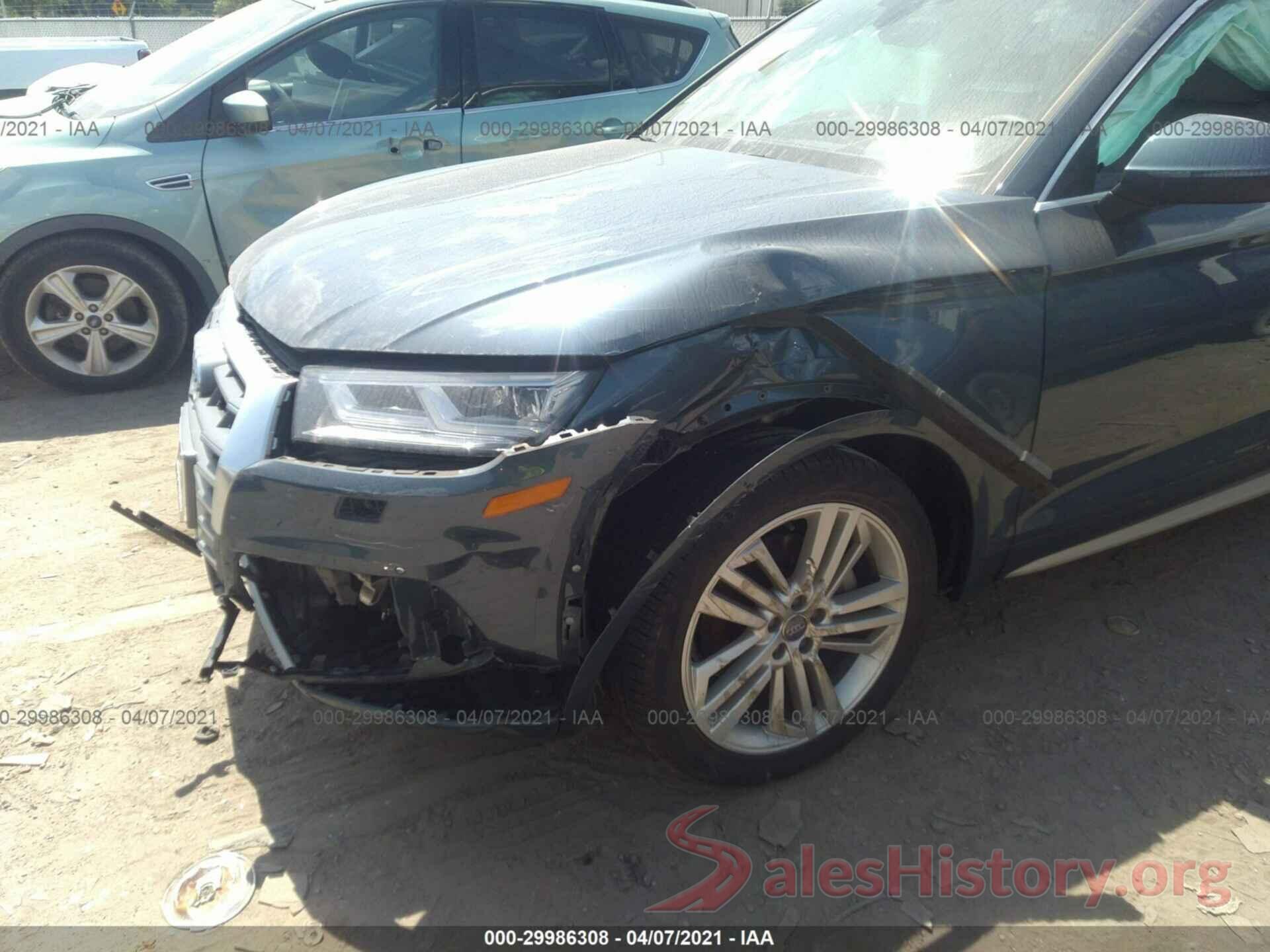 WA1CNAFY1J2016256 2018 AUDI Q5