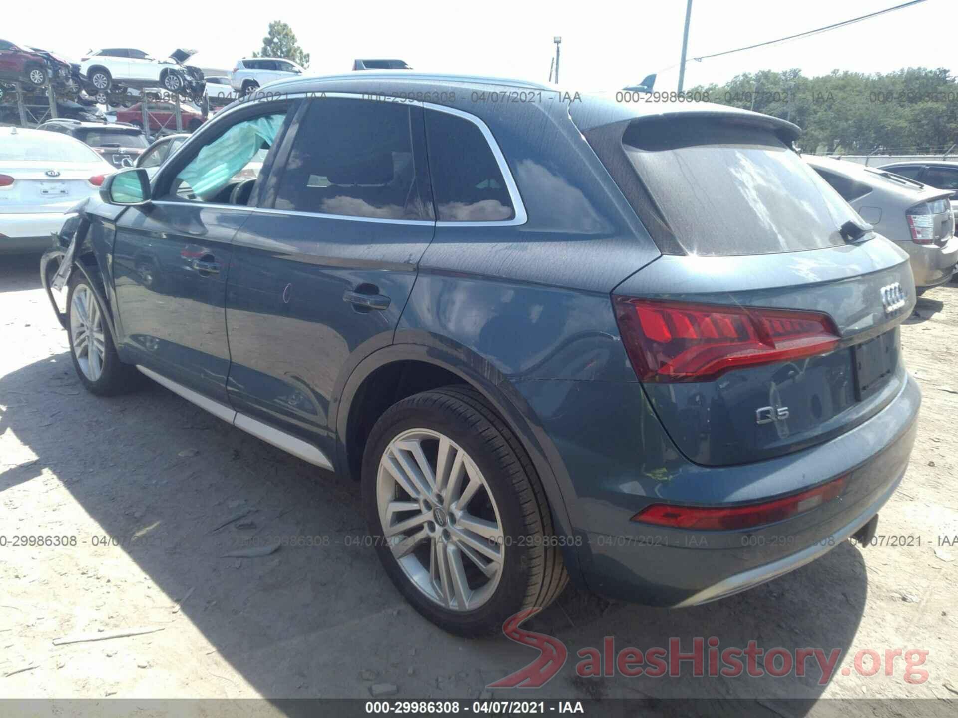 WA1CNAFY1J2016256 2018 AUDI Q5