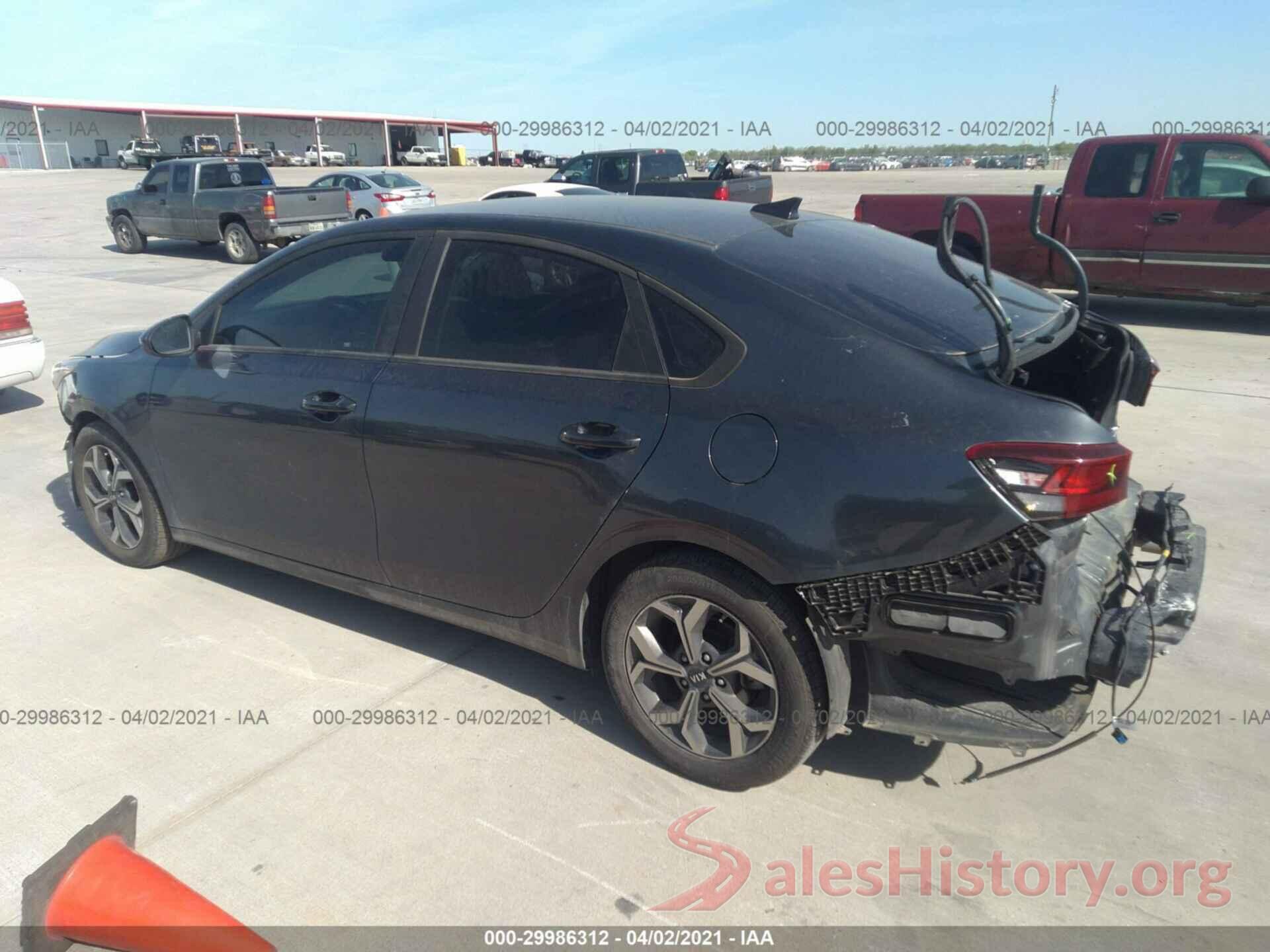 3KPF24AD7LE209714 2020 KIA FORTE