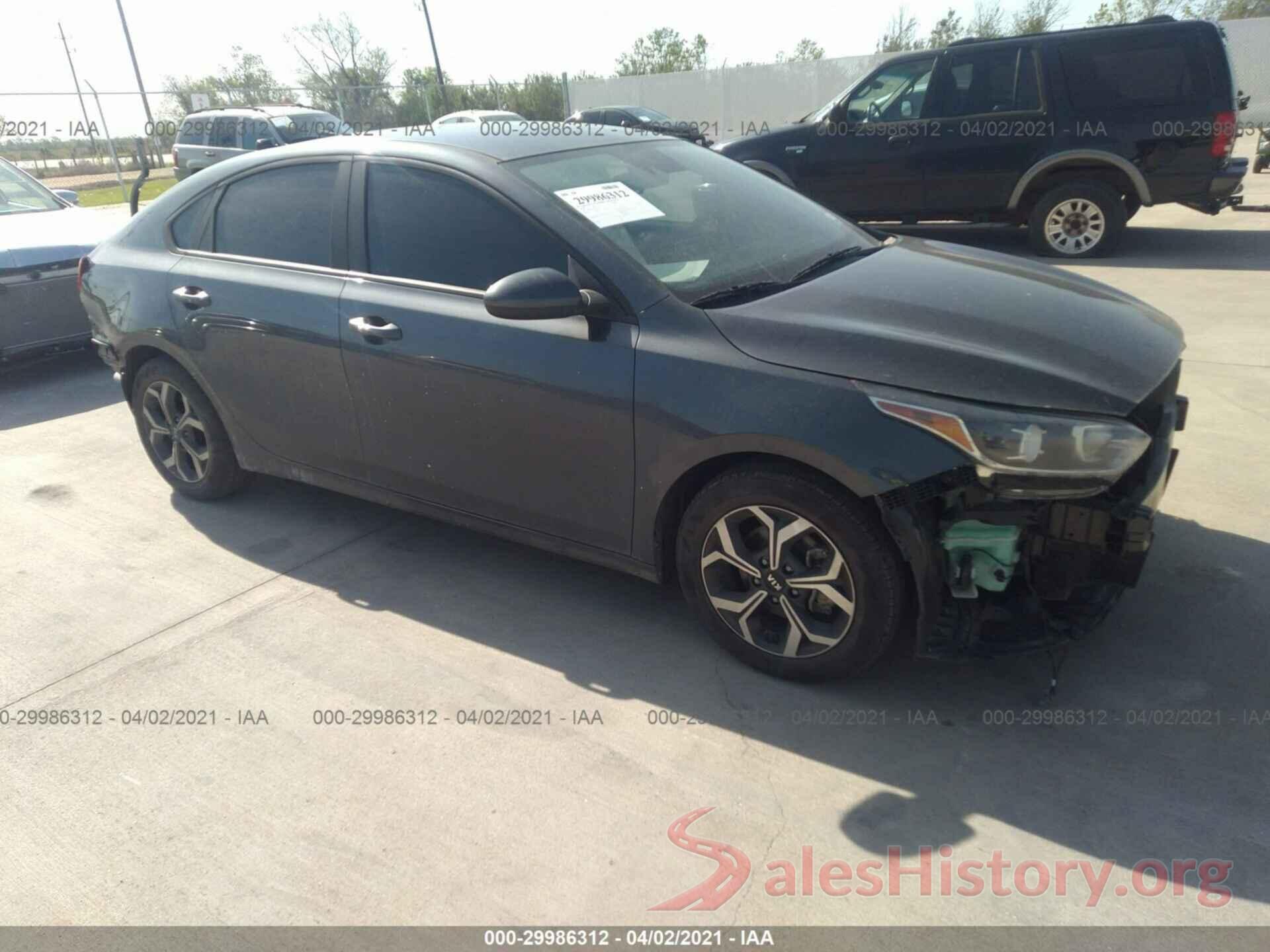 3KPF24AD7LE209714 2020 KIA FORTE