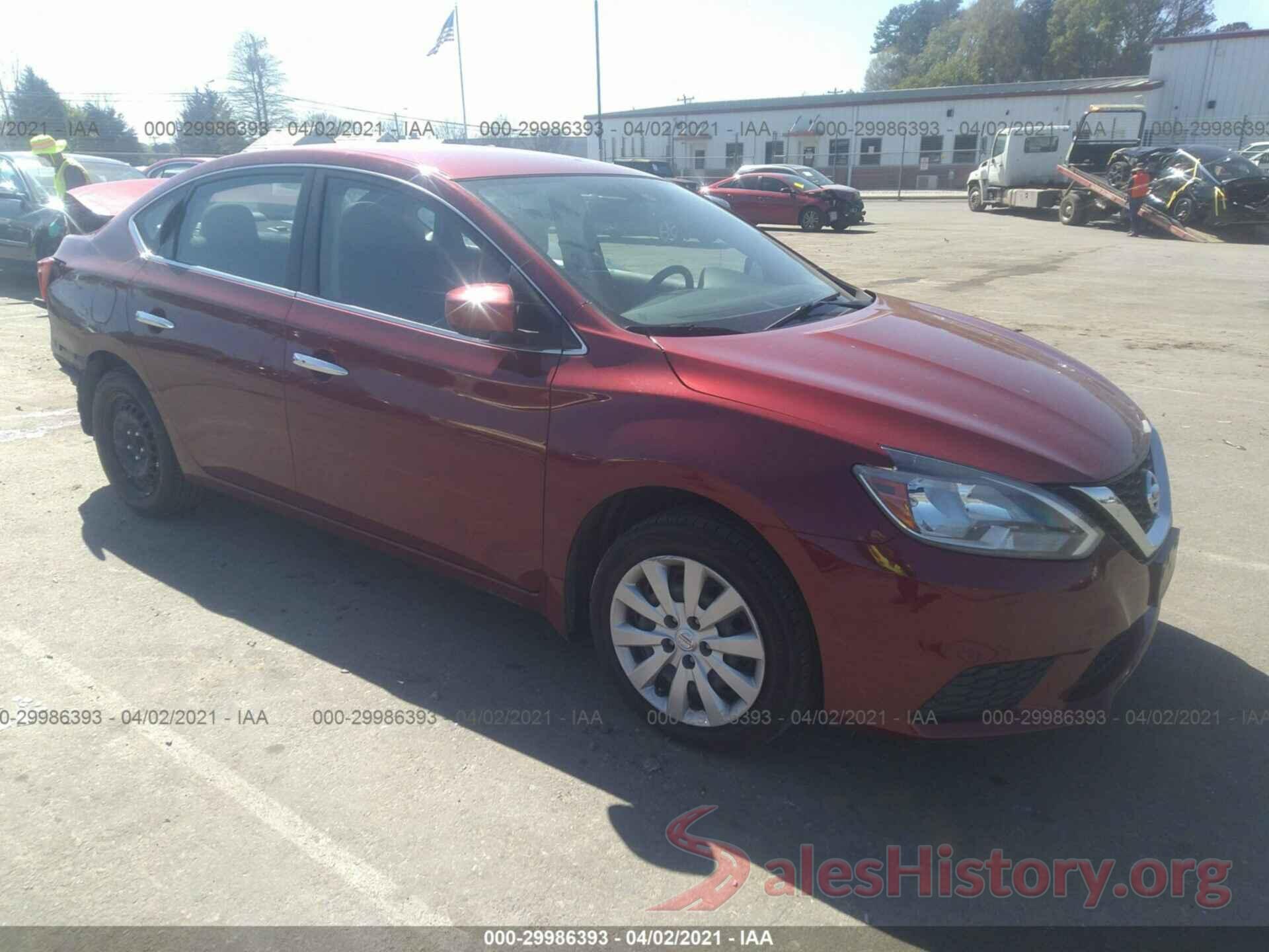 3N1AB7AP1GL661586 2016 NISSAN SENTRA