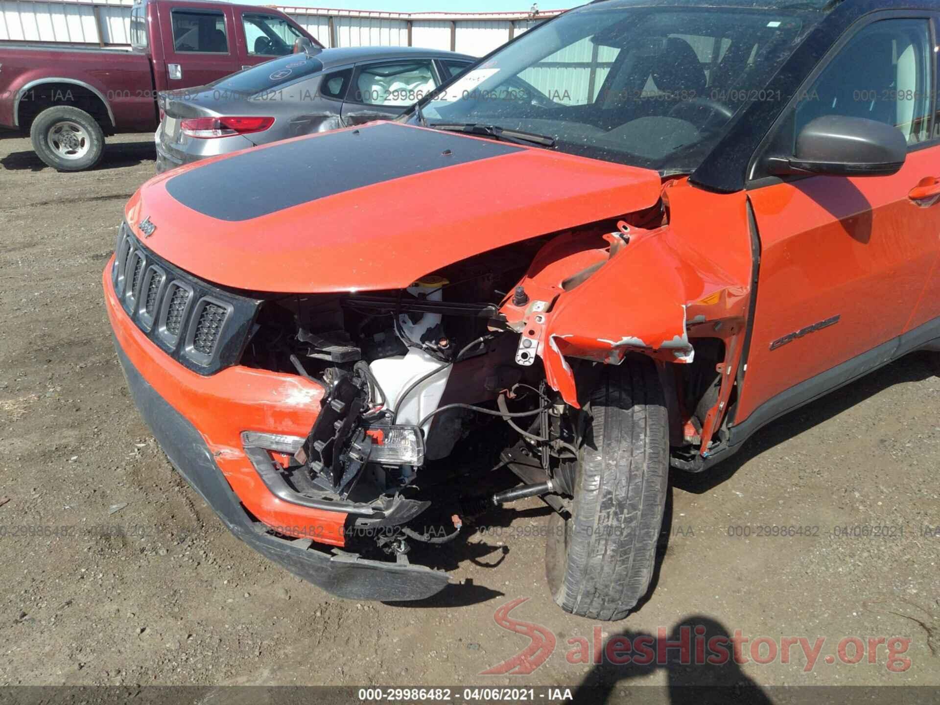 3C4NJDDB2KT683881 2019 JEEP COMPASS