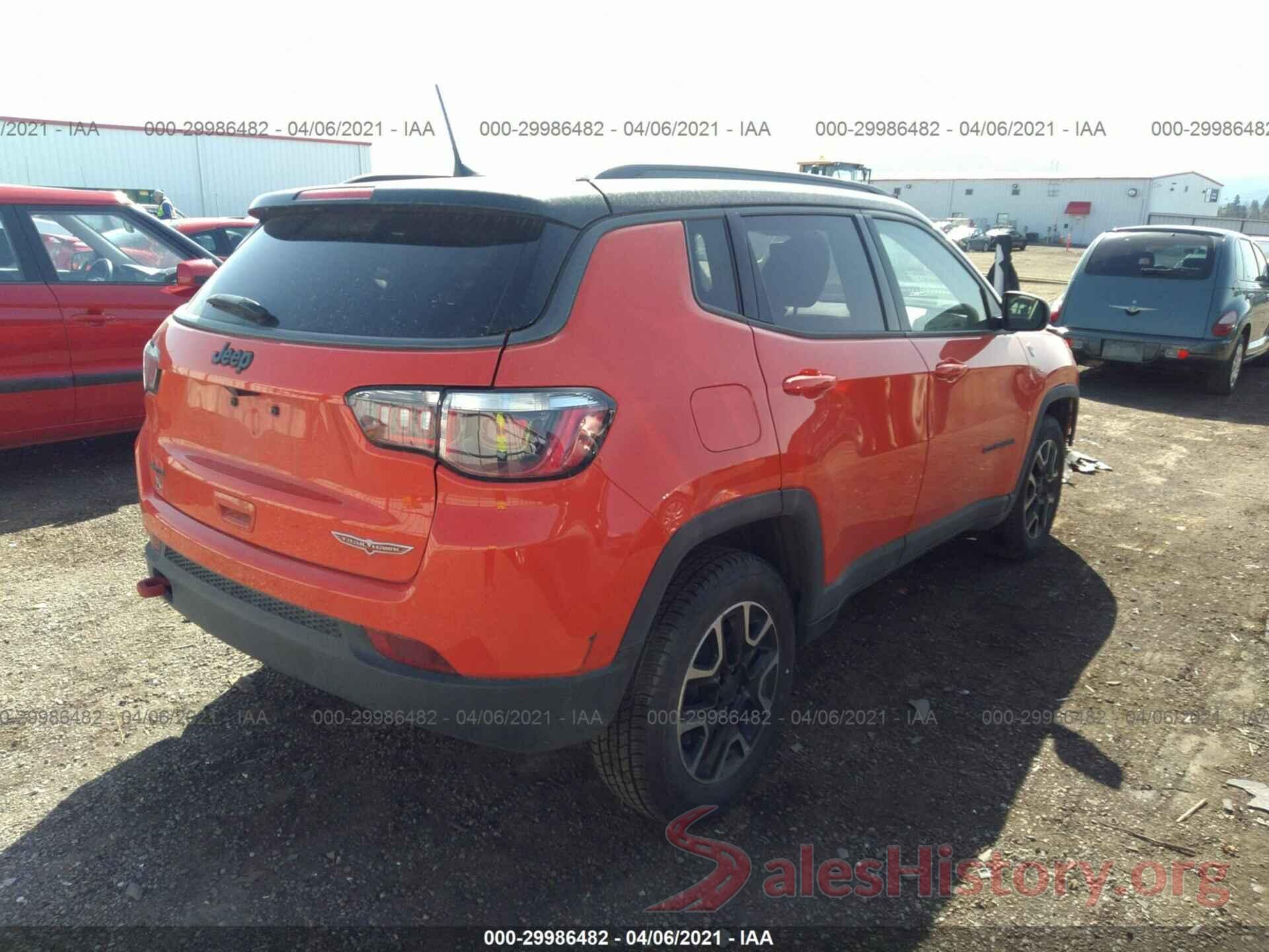 3C4NJDDB2KT683881 2019 JEEP COMPASS