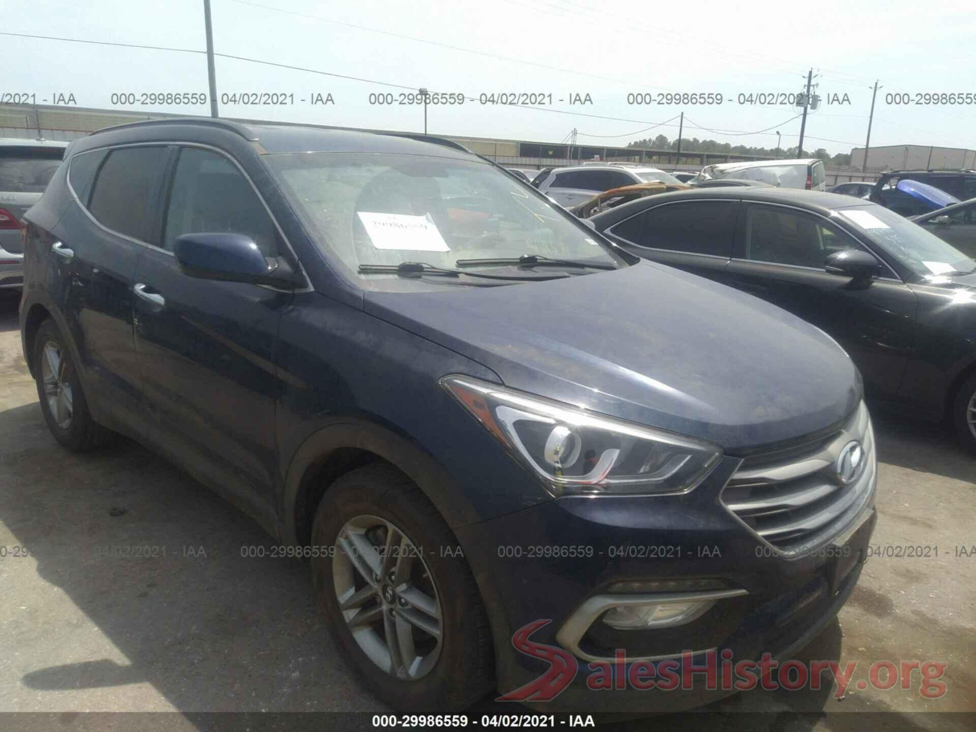 5XYZU3LB6HG494977 2017 HYUNDAI SANTA FE SPORT