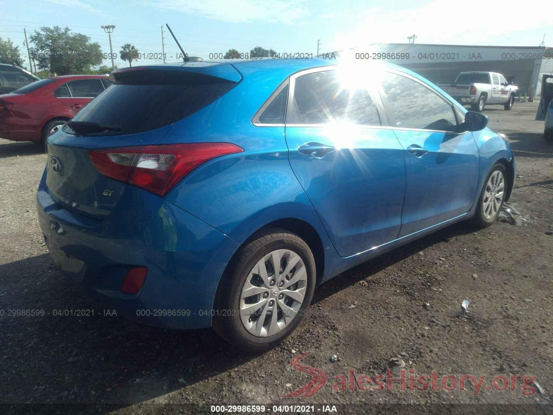 KMHD35LH4HU371895 2017 HYUNDAI ELANTRA GT