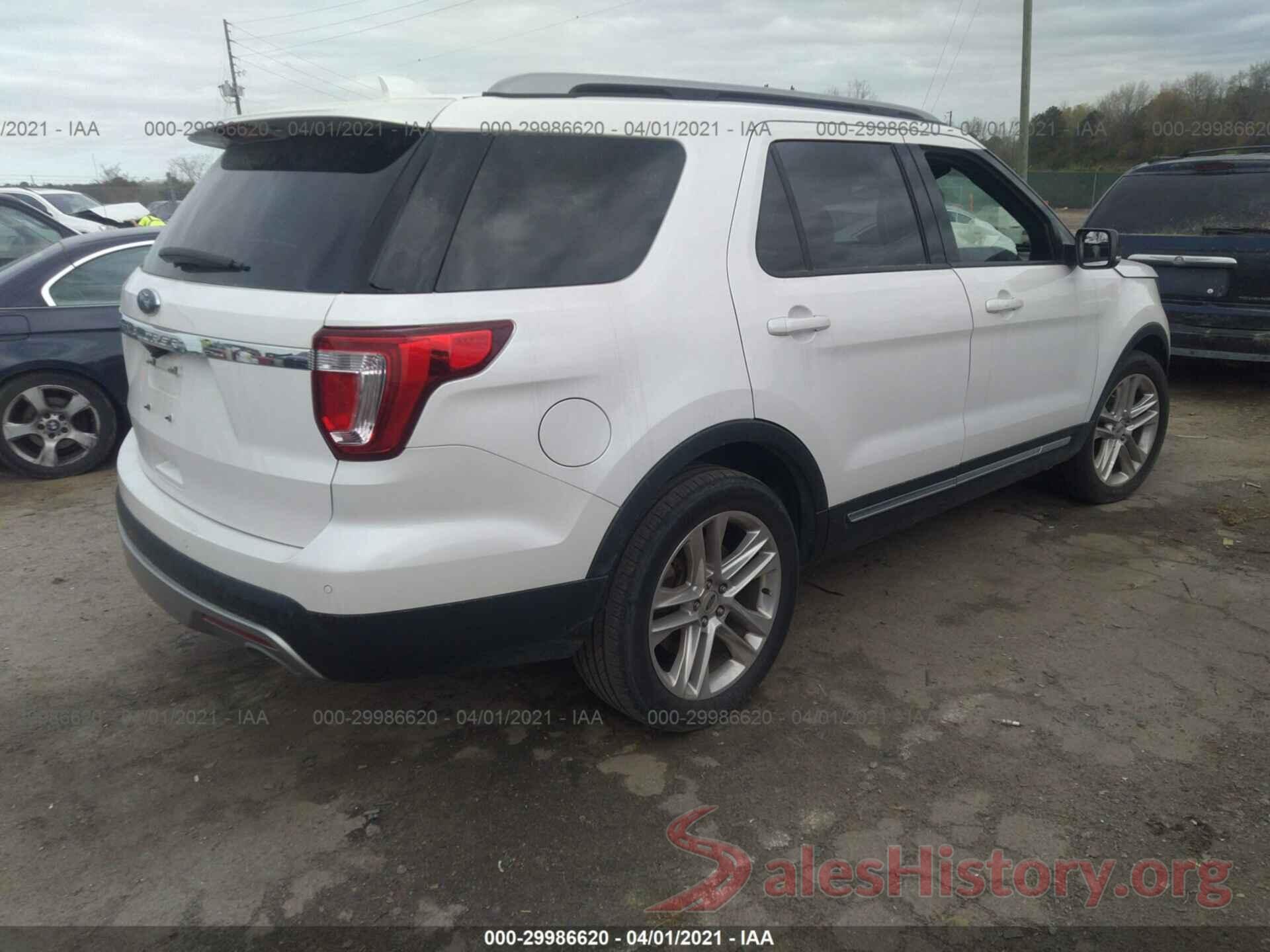 1FM5K7D85HGE27066 2017 FORD EXPLORER