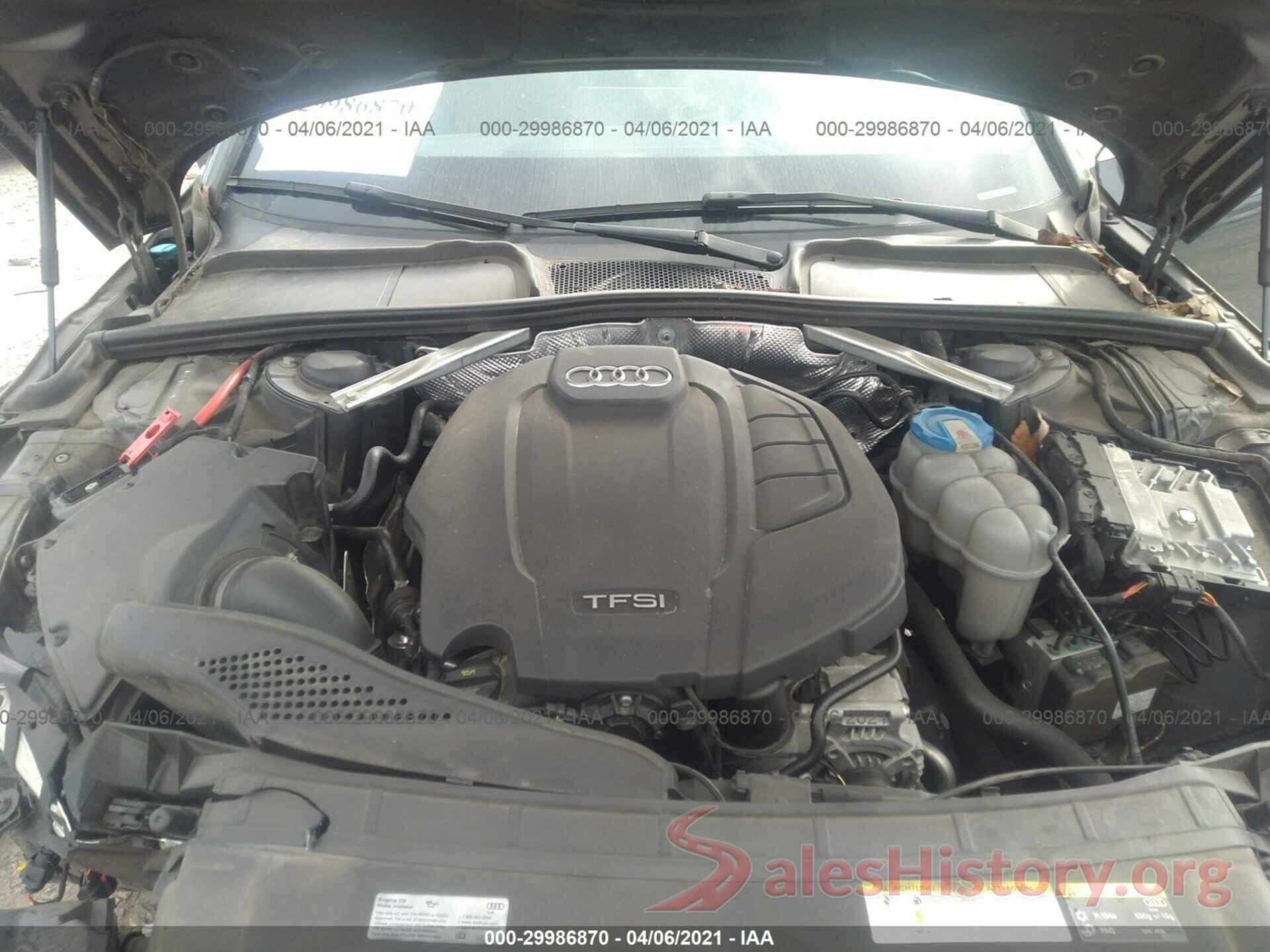 WAULNAF48HN044838 2017 AUDI A4