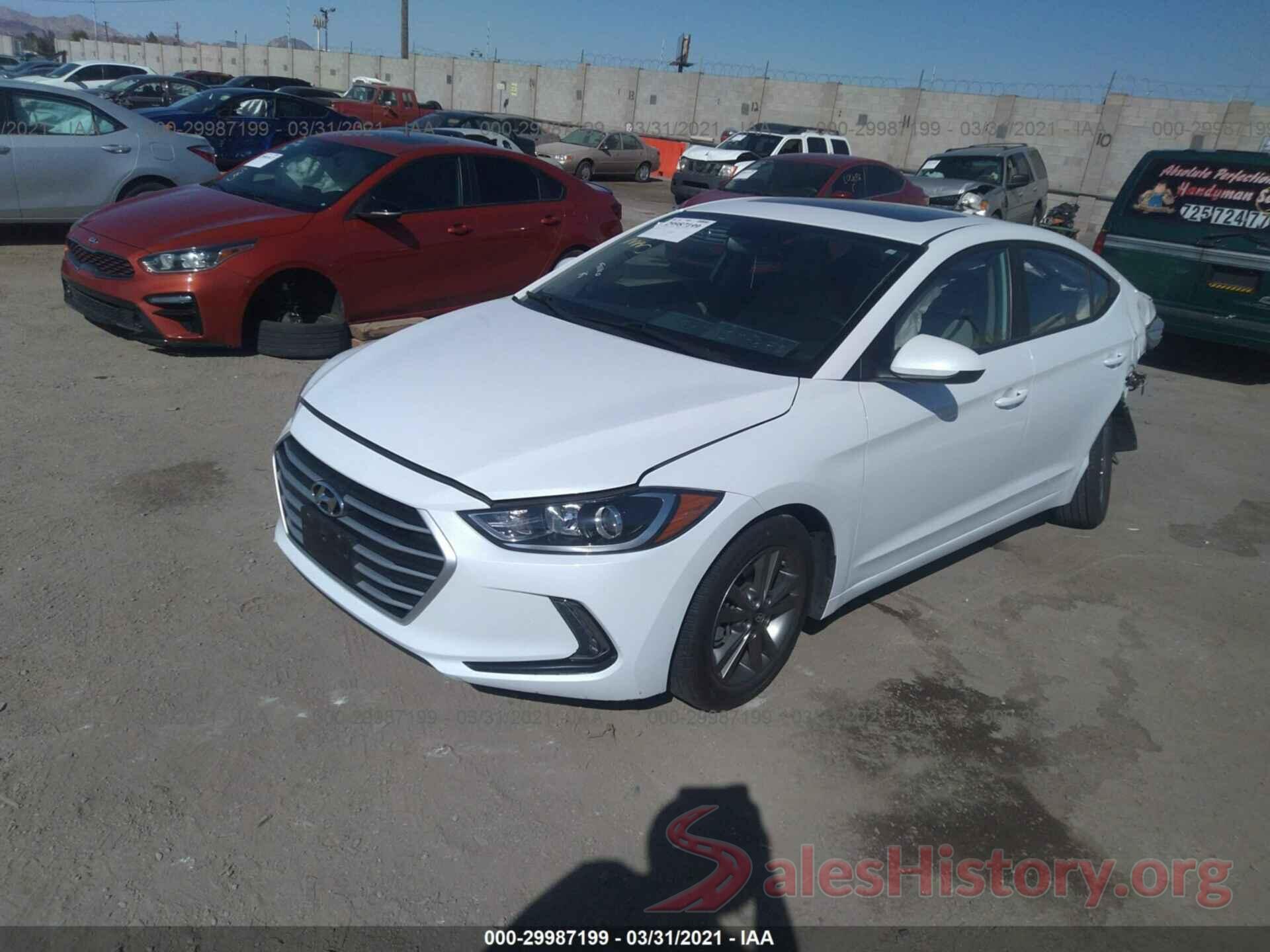 5NPD84LF7HH183512 2017 HYUNDAI ELANTRA