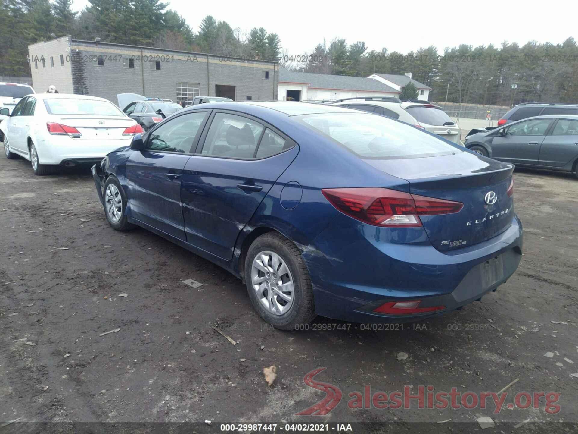 5NPD74LFXKH495835 2019 HYUNDAI ELANTRA